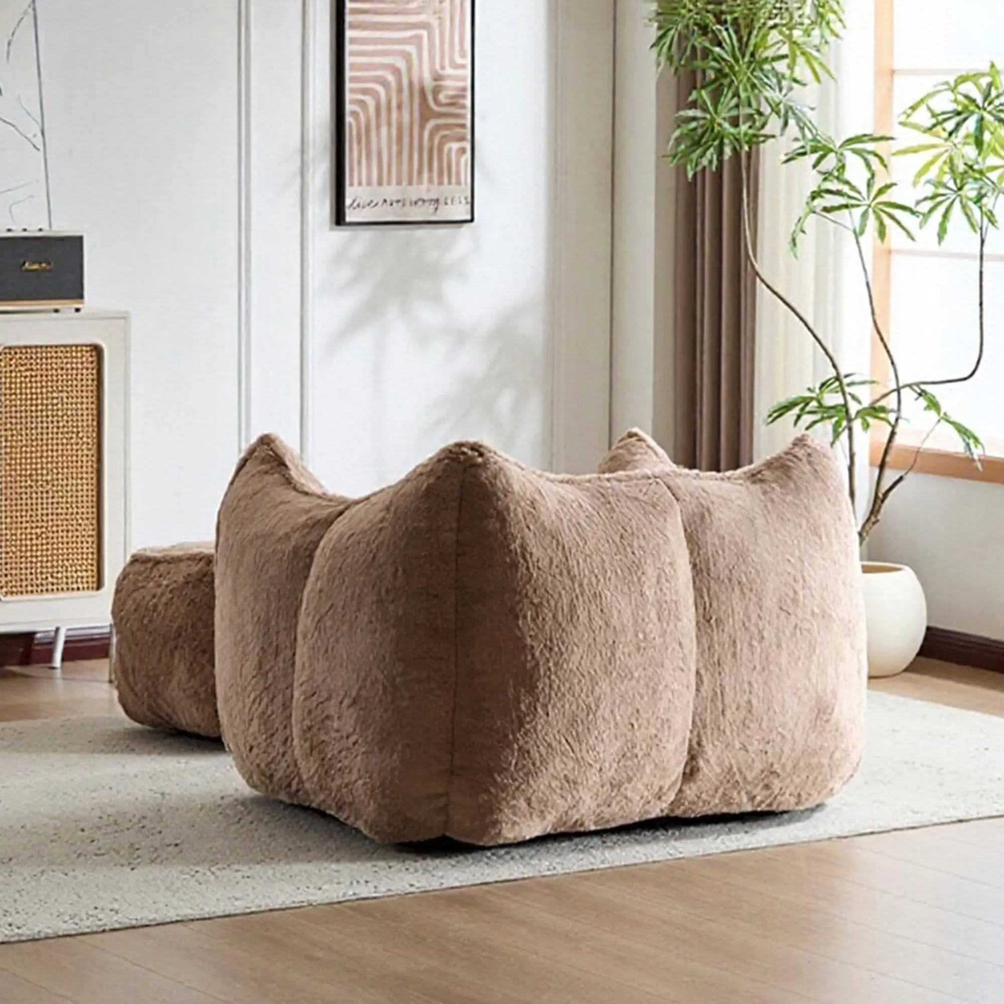 Hypnos Plush-Feel Compressed Single Sofa - Image 15
