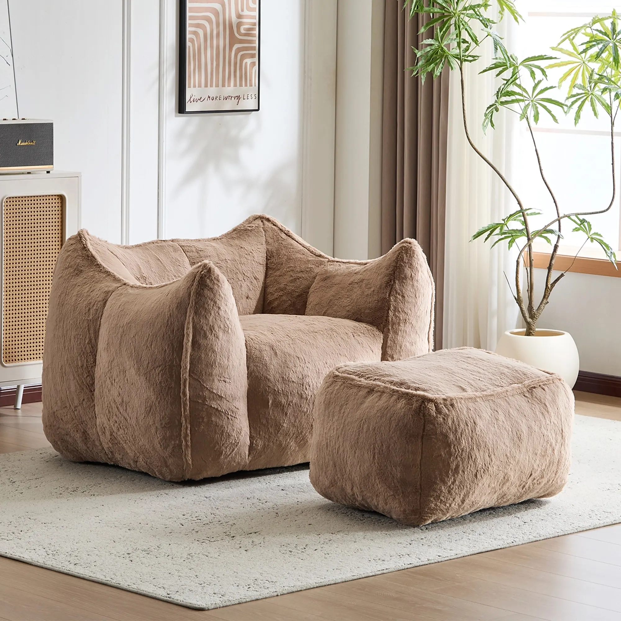 Hypnos Plush-Feel Compressed Single Sofa - Image 19