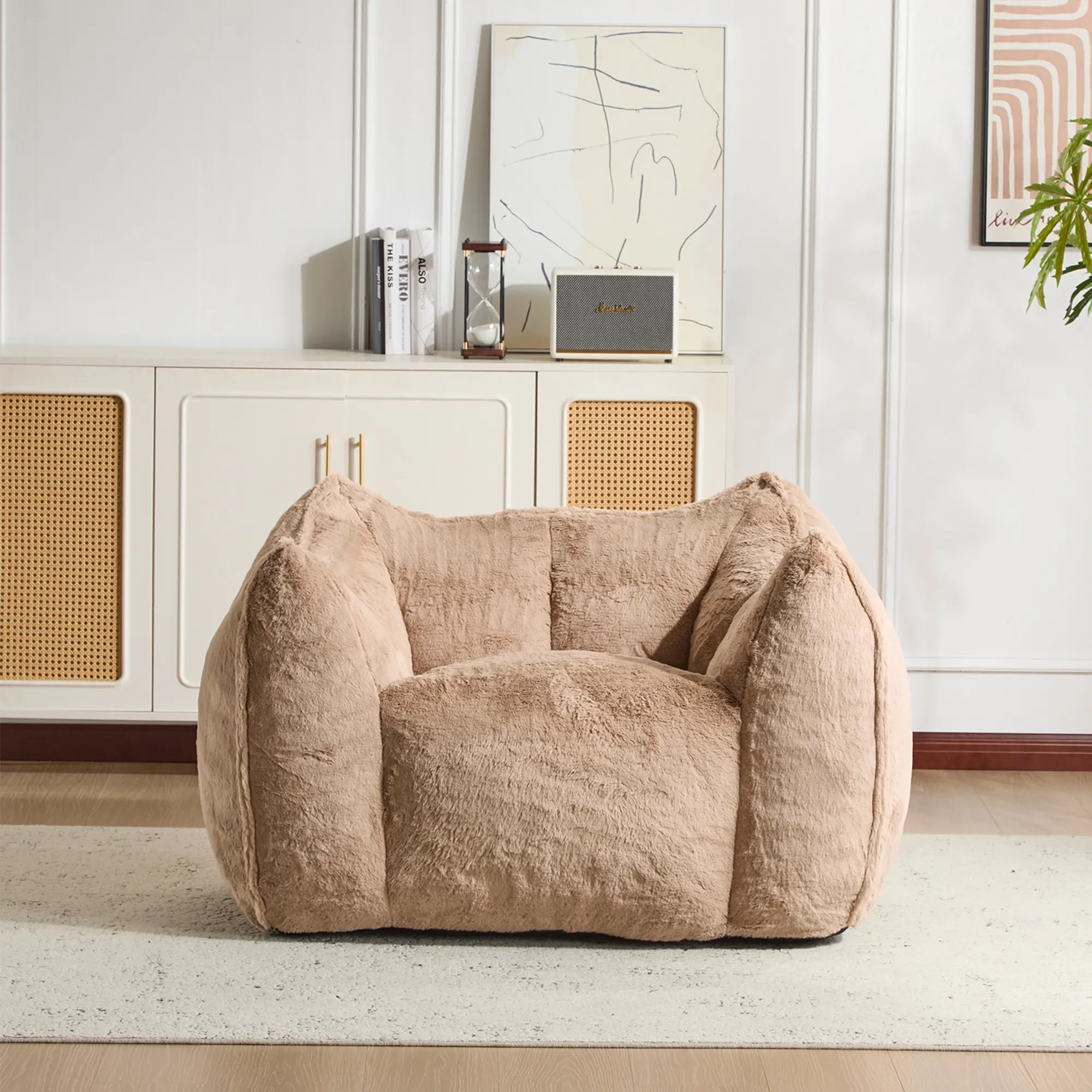 Hypnos Plush-Feel Compressed Single Sofa - Image 3