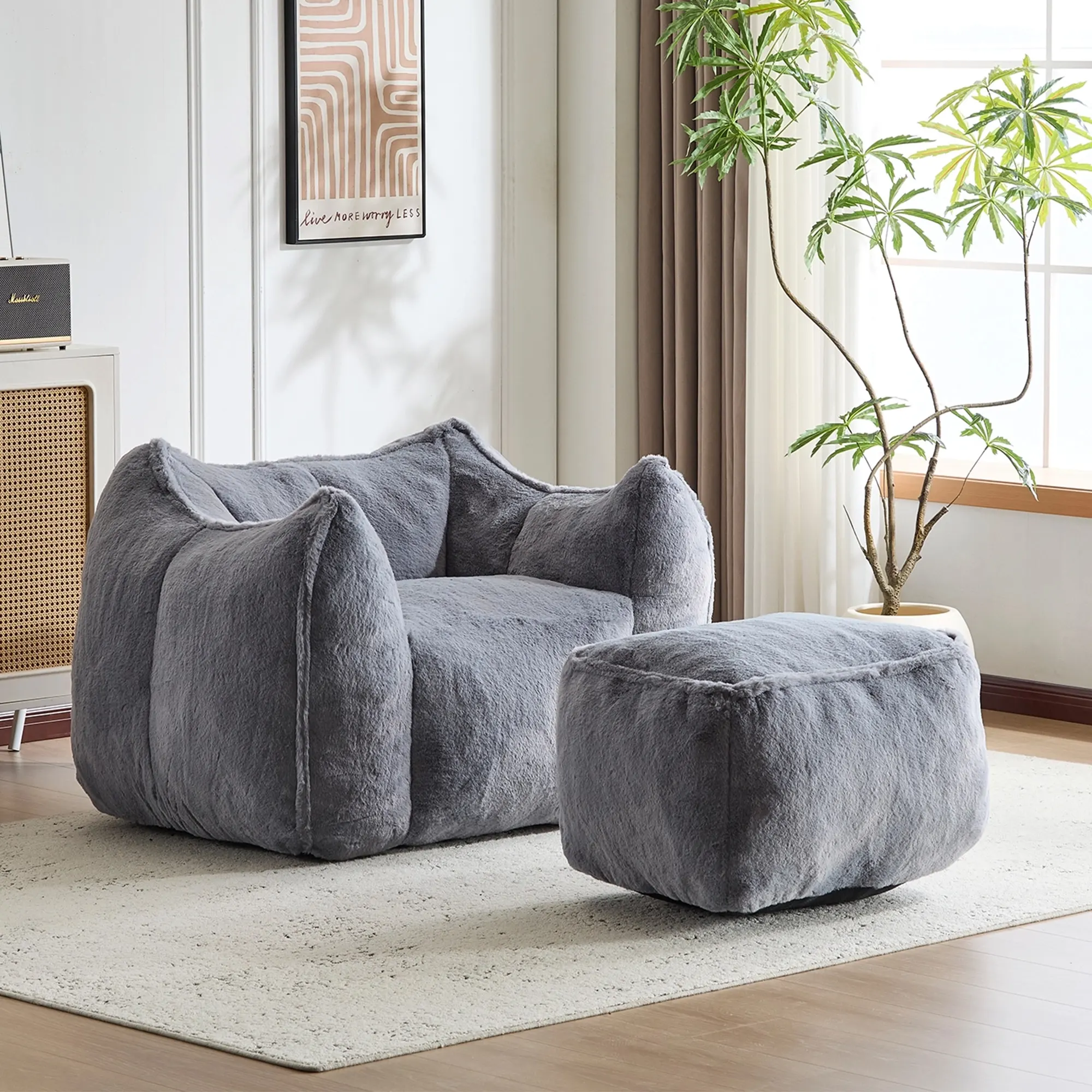 Hypnos Plush-Feel Compressed Single Sofa - Image 31