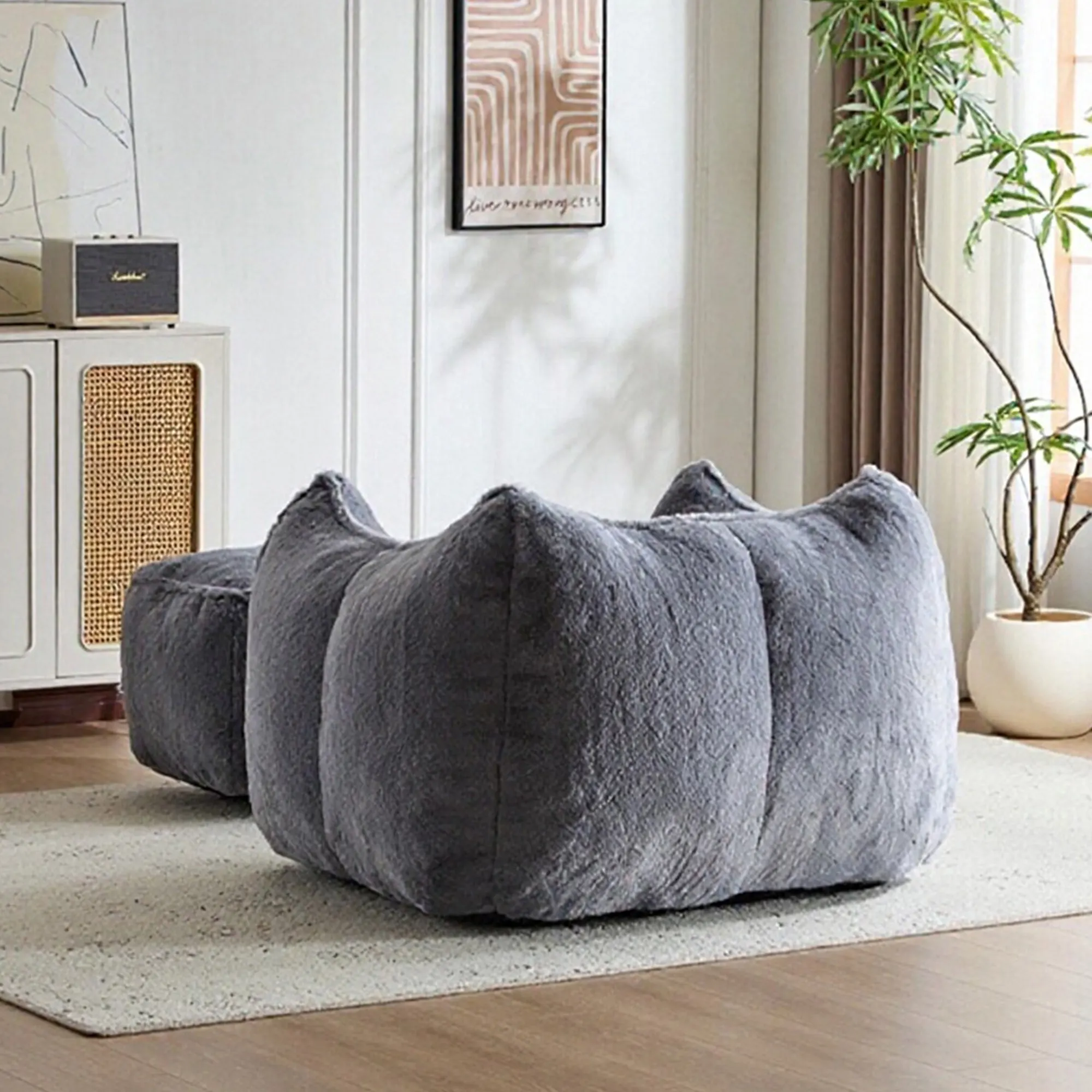 Hypnos Plush-Feel Compressed Single Sofa - Image 37