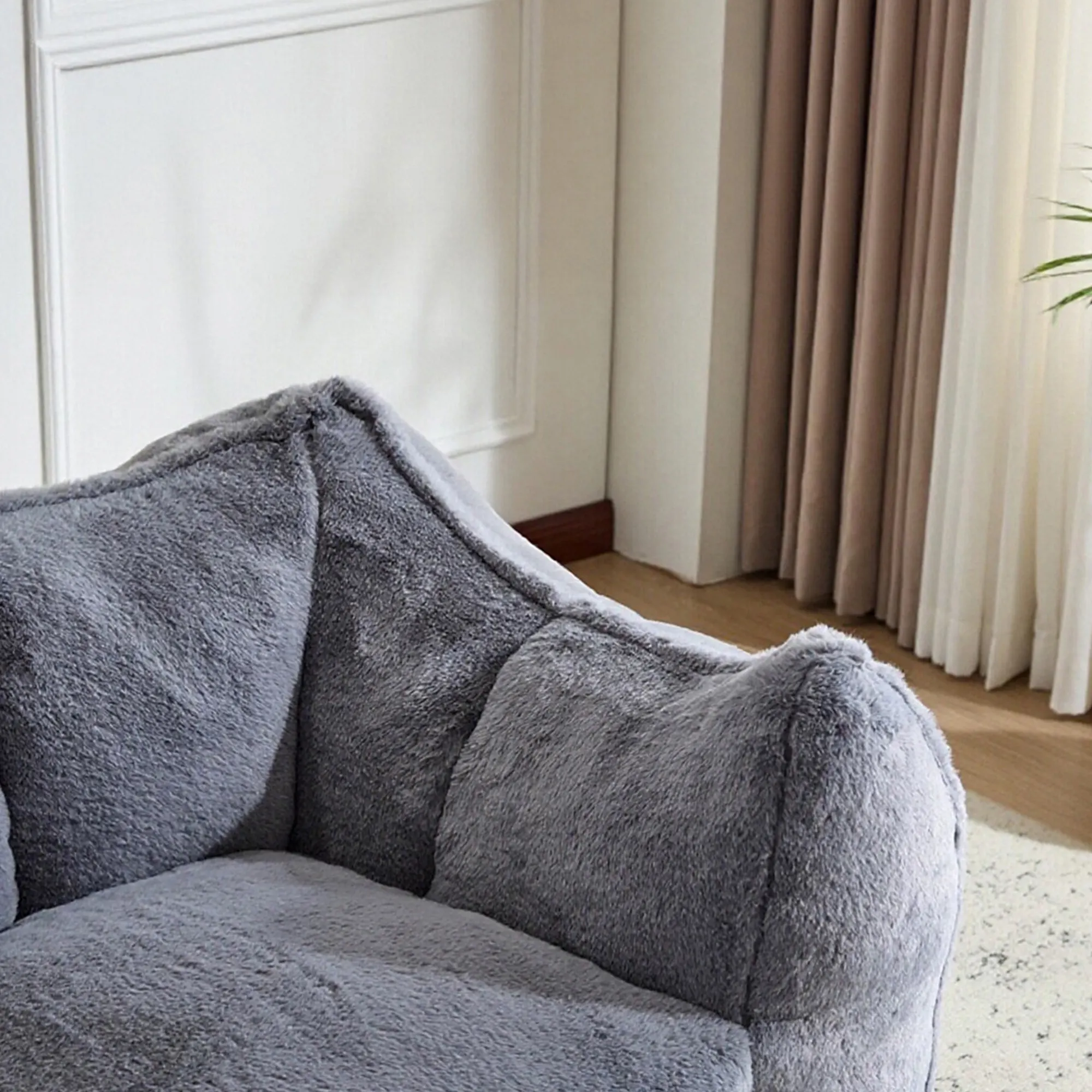 Hypnos Plush-Feel Compressed Single Sofa - Image 38