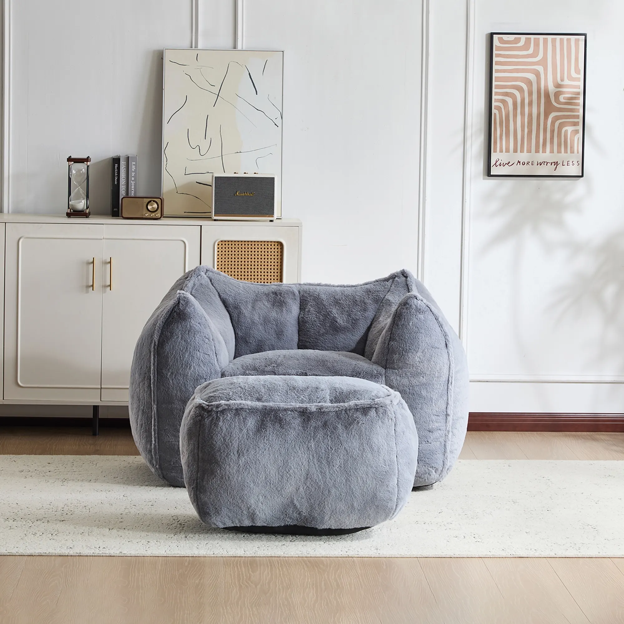 Hypnos Plush-Feel Compressed Single Sofa - Image 40
