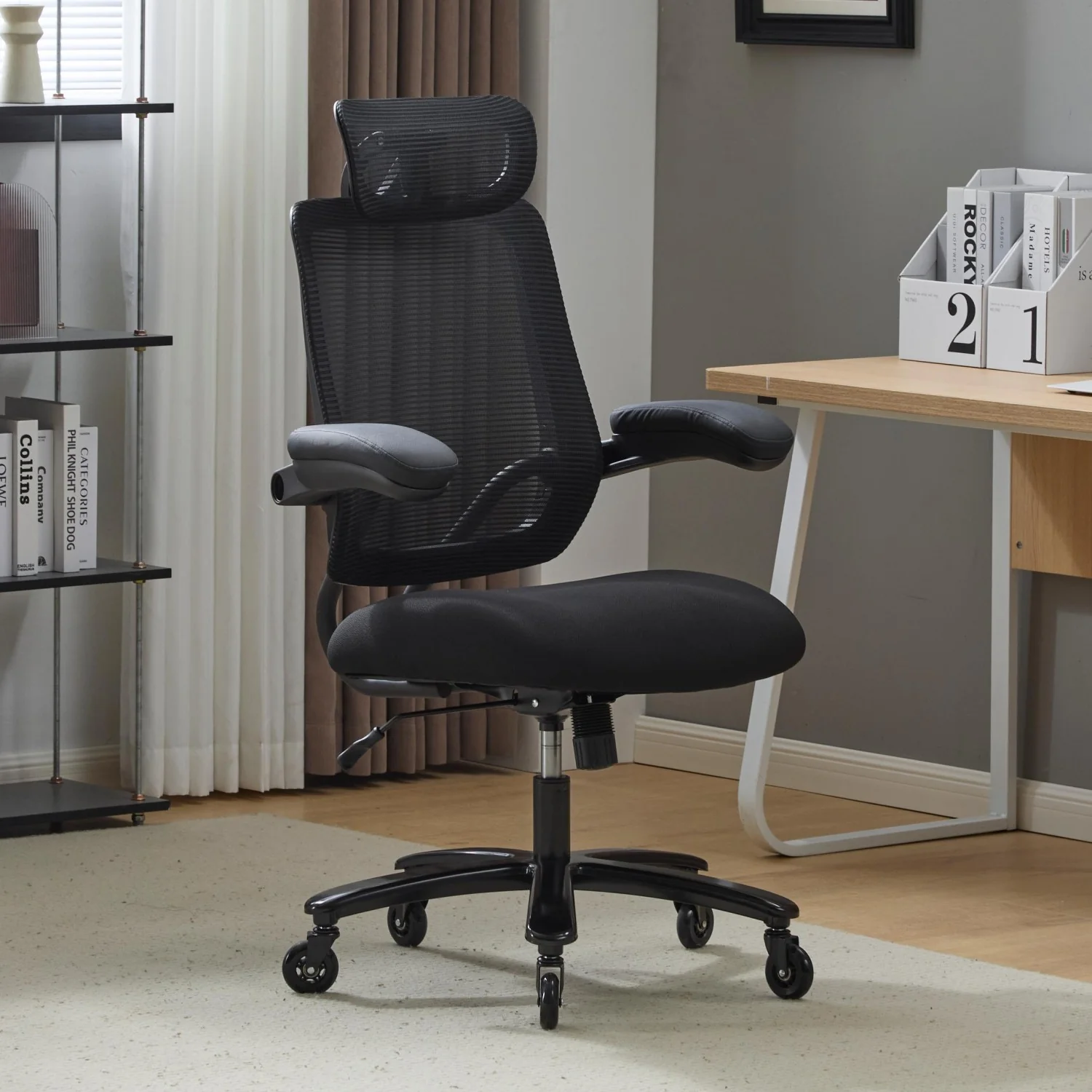 B1 Heavy Duty Chair 500lbs with Flip Armrests - Image 17