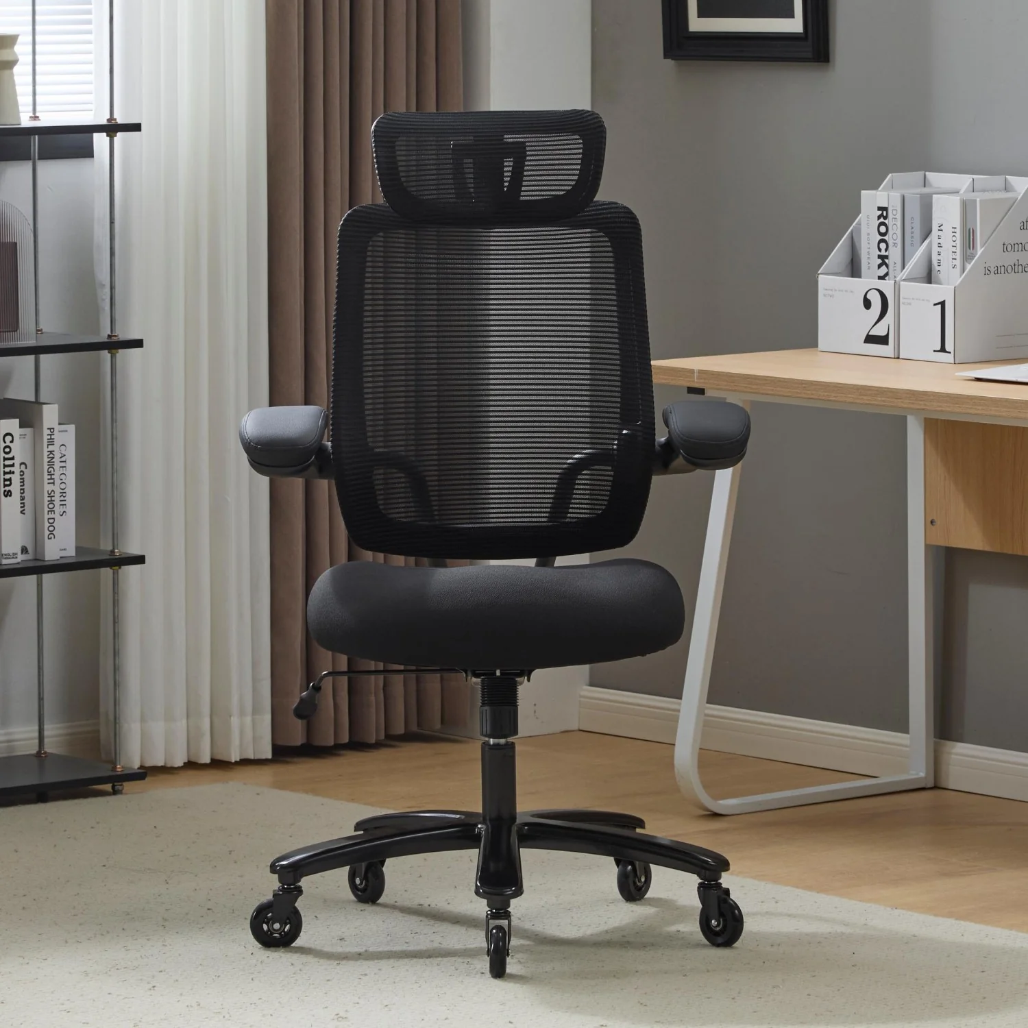 B1 Heavy Duty Chair 500lbs with Flip Armrests - Image 18