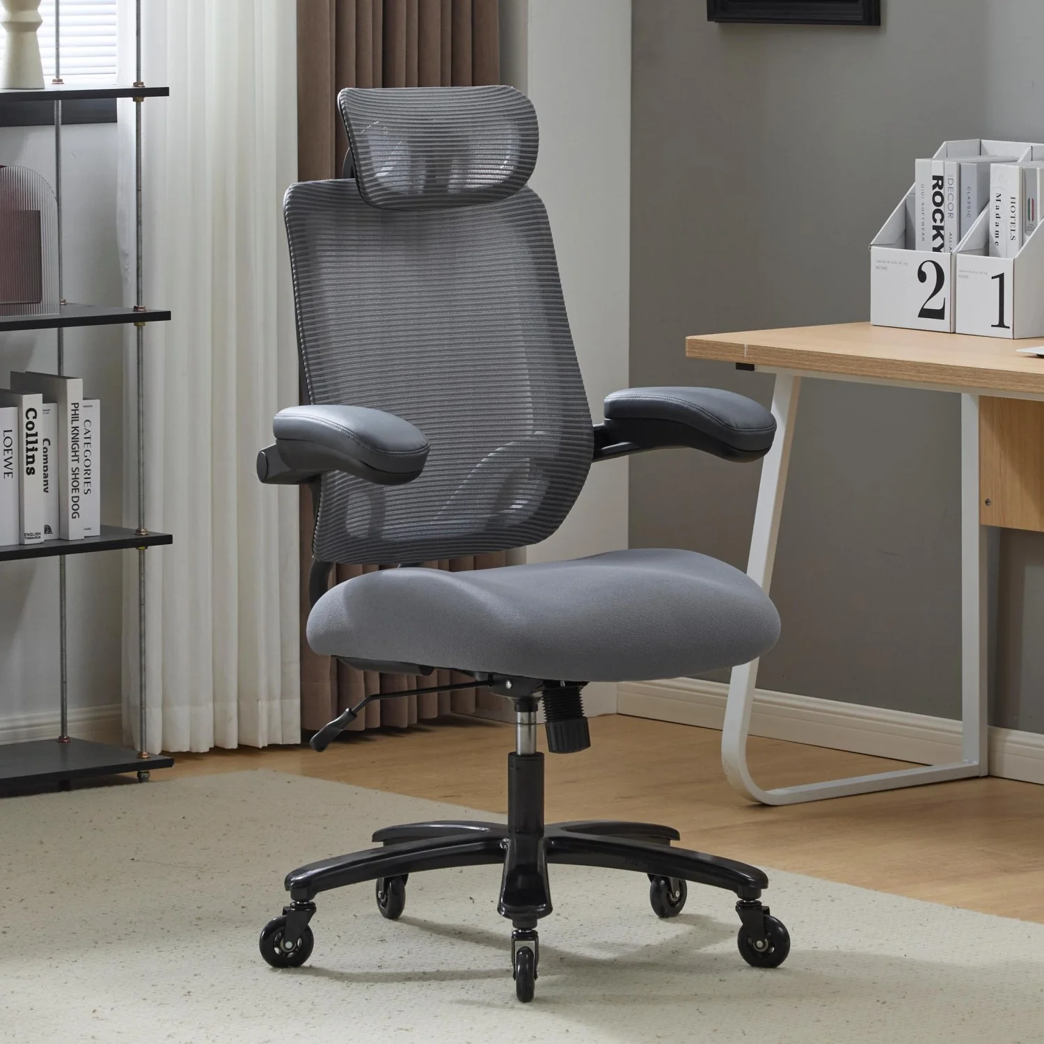 B1 Heavy Duty Chair 500lbs with Flip Armrests - Image 25