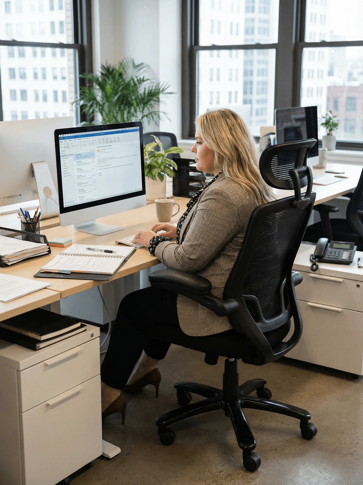 B1 Heavy Duty Chair 500lbs with Flip Armrests - Image 32