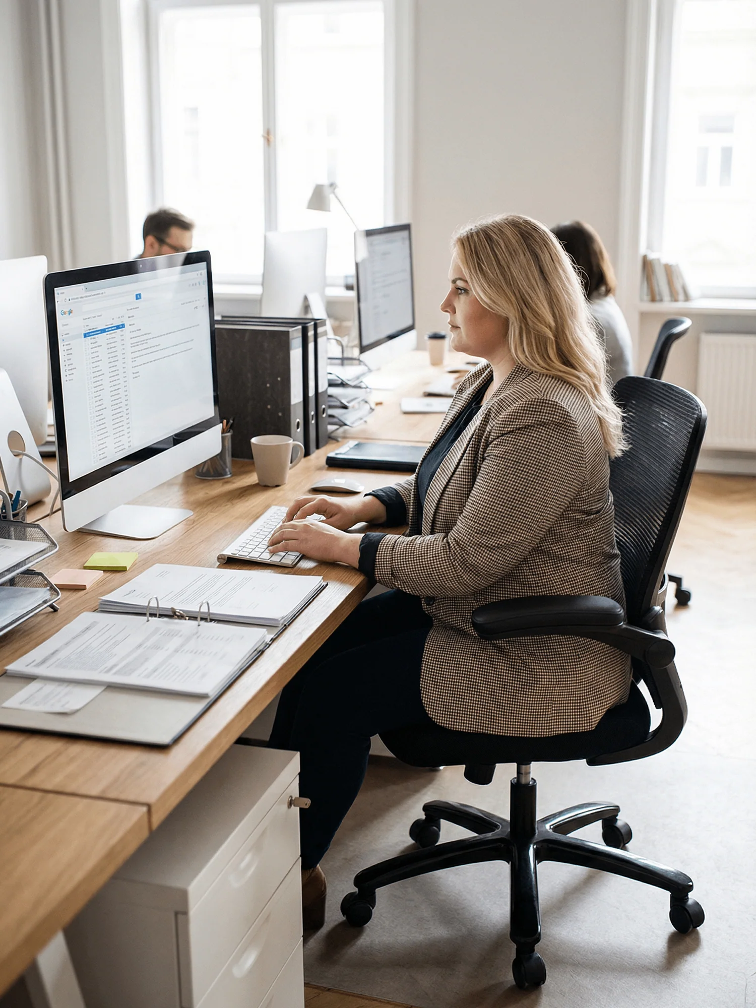 B1 Heavy Duty Chair 500lbs with Flip Armrests - Image 34