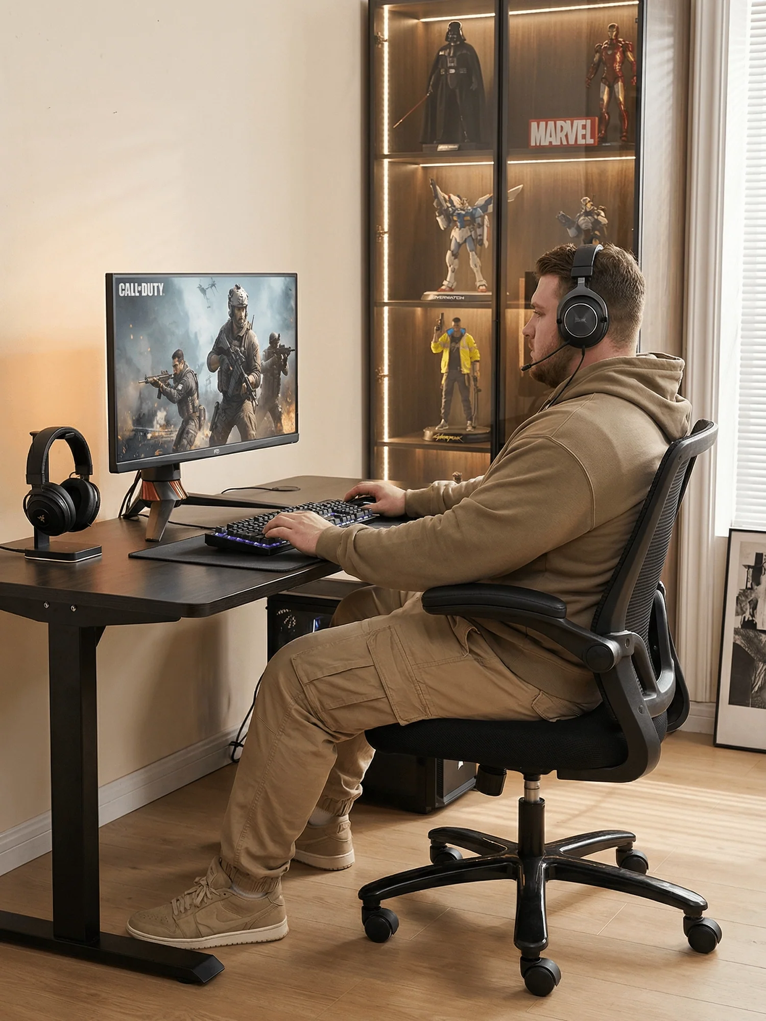 B1 Heavy Duty Chair 500lbs with Flip Armrests - Image 35