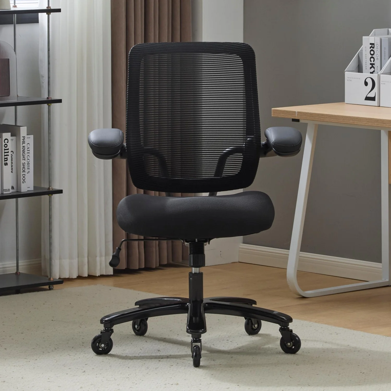 B1 Heavy Duty Chair 500lbs with Flip Armrests - Image 6