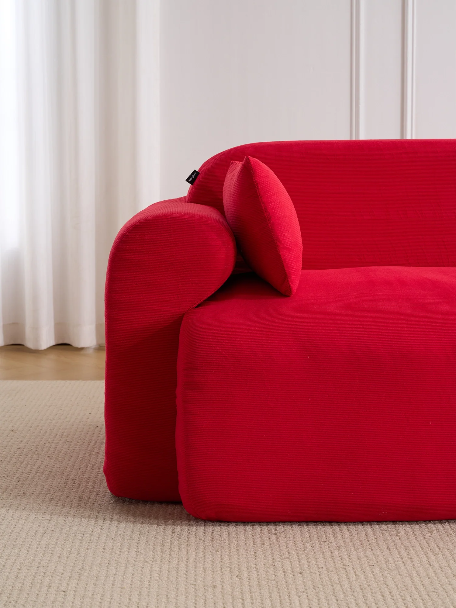 Thalia High-Saturation Compressed Loveseat Sofa - Image 12