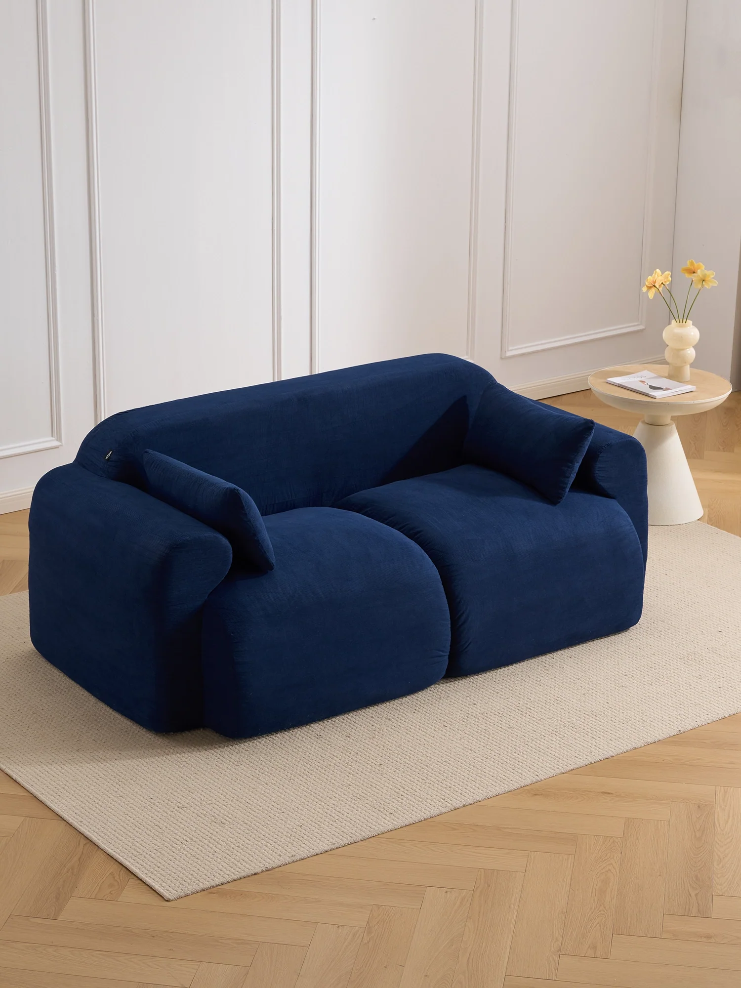 Thalia High-Saturation Compressed Loveseat Sofa - Image 21