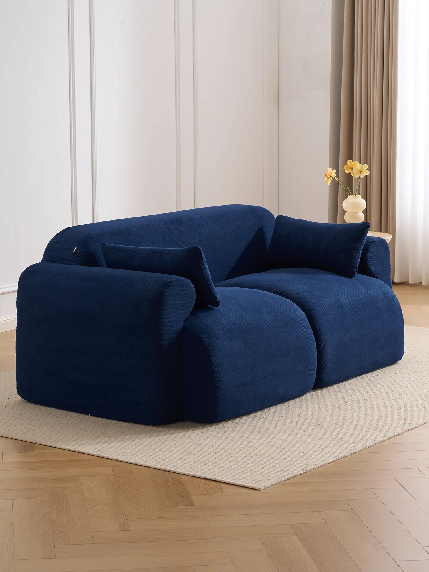 Thalia High-Saturation Compressed Loveseat Sofa - Image 23
