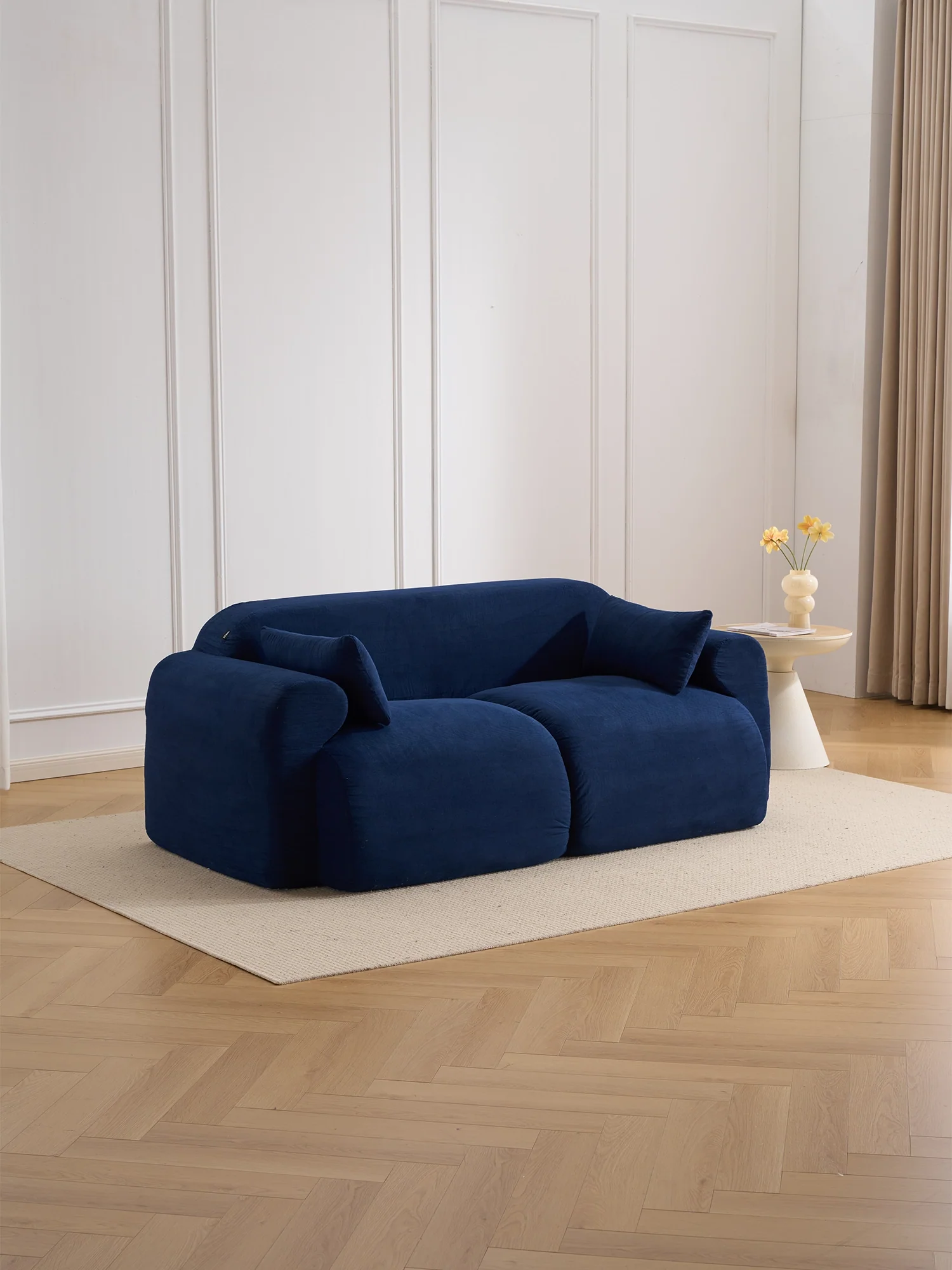 Thalia High-Saturation Compressed Loveseat Sofa - Image 25