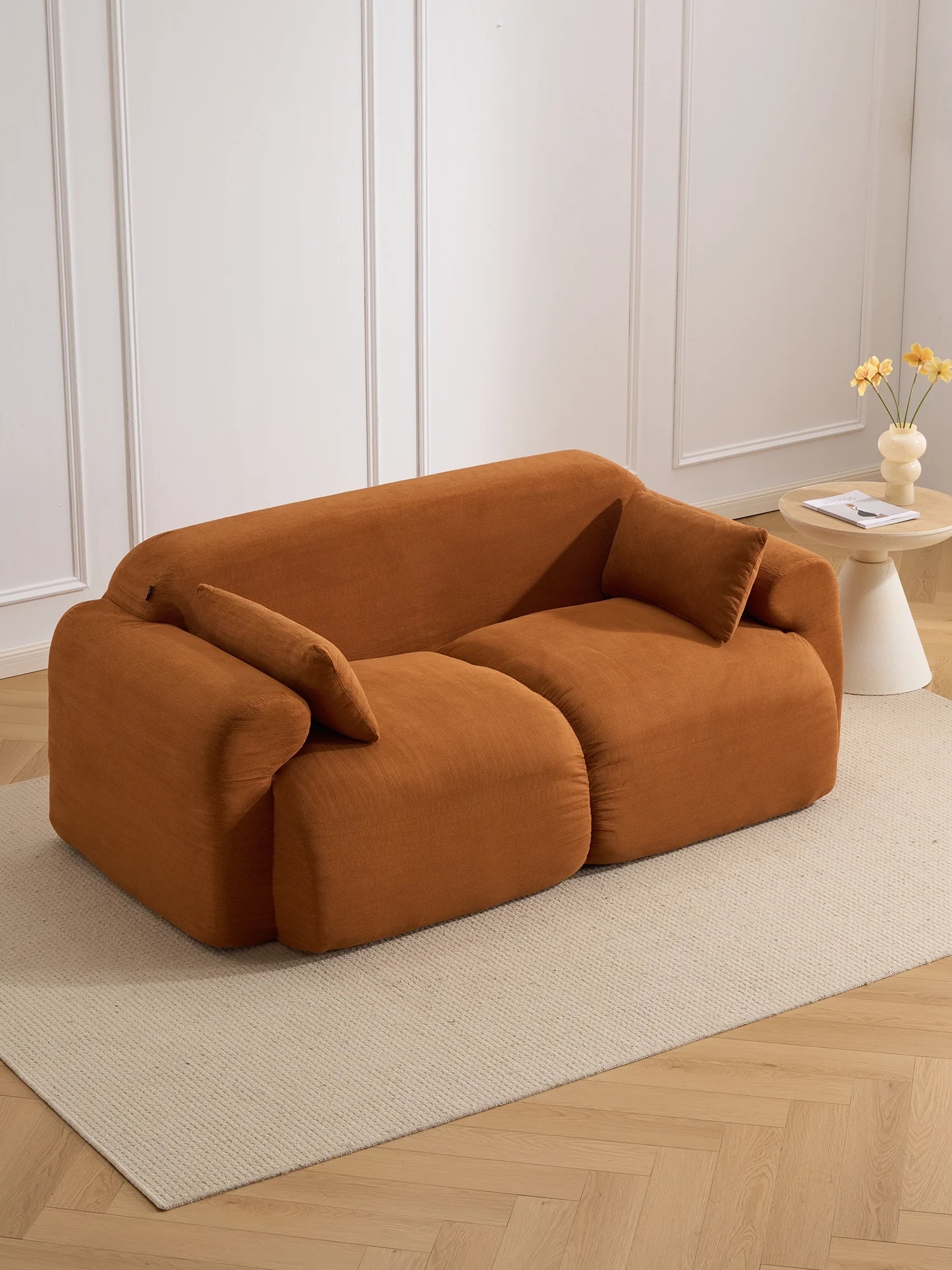 Thalia High-Saturation Compressed Loveseat Sofa - Image 42