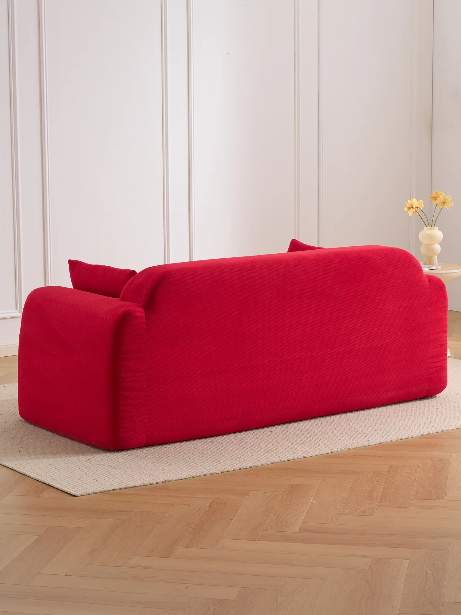 Thalia High-Saturation Compressed Loveseat Sofa - Image 5