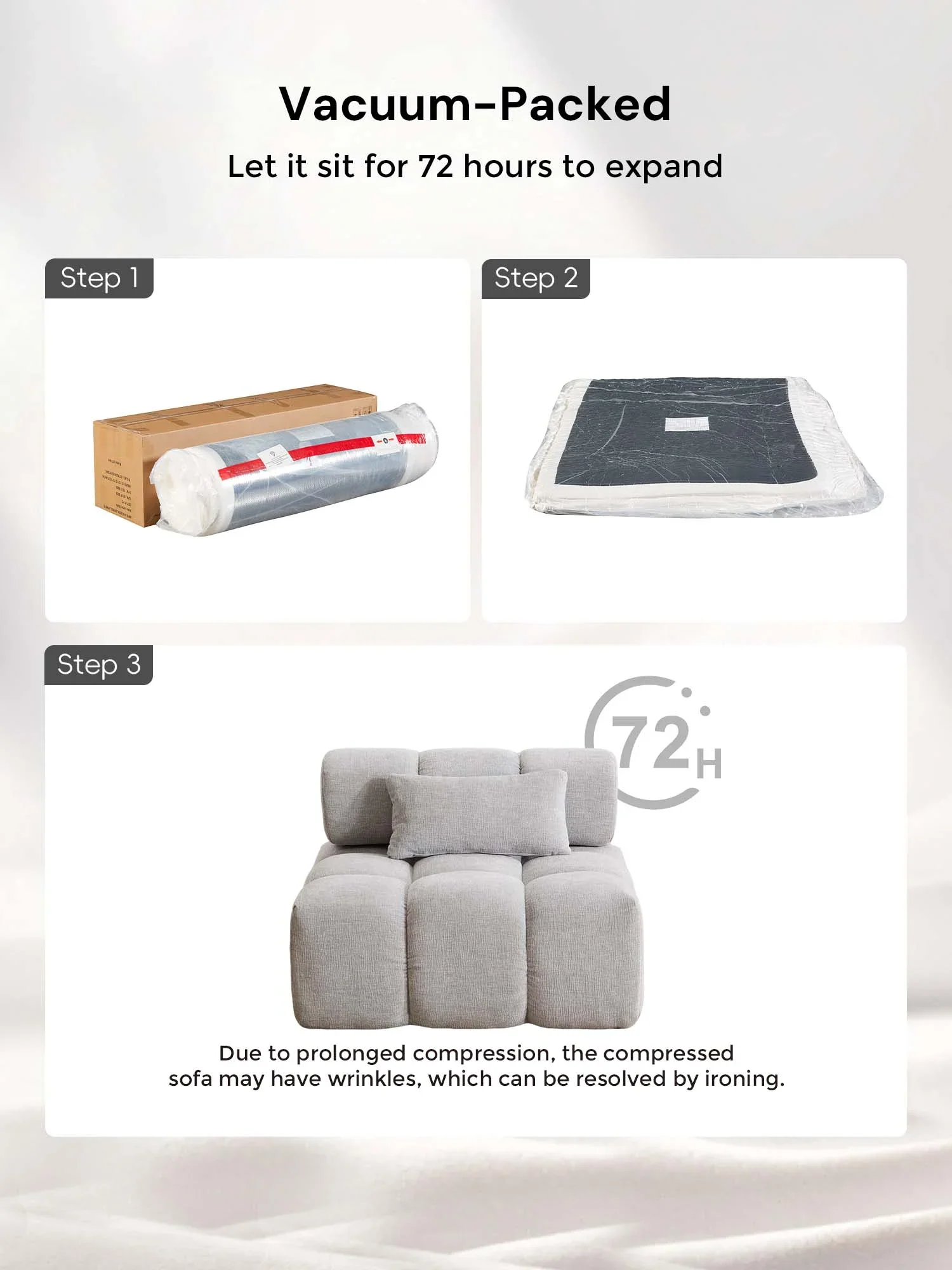 Dionysus Luxury Design Compressed Sectional Sofa - Image 28