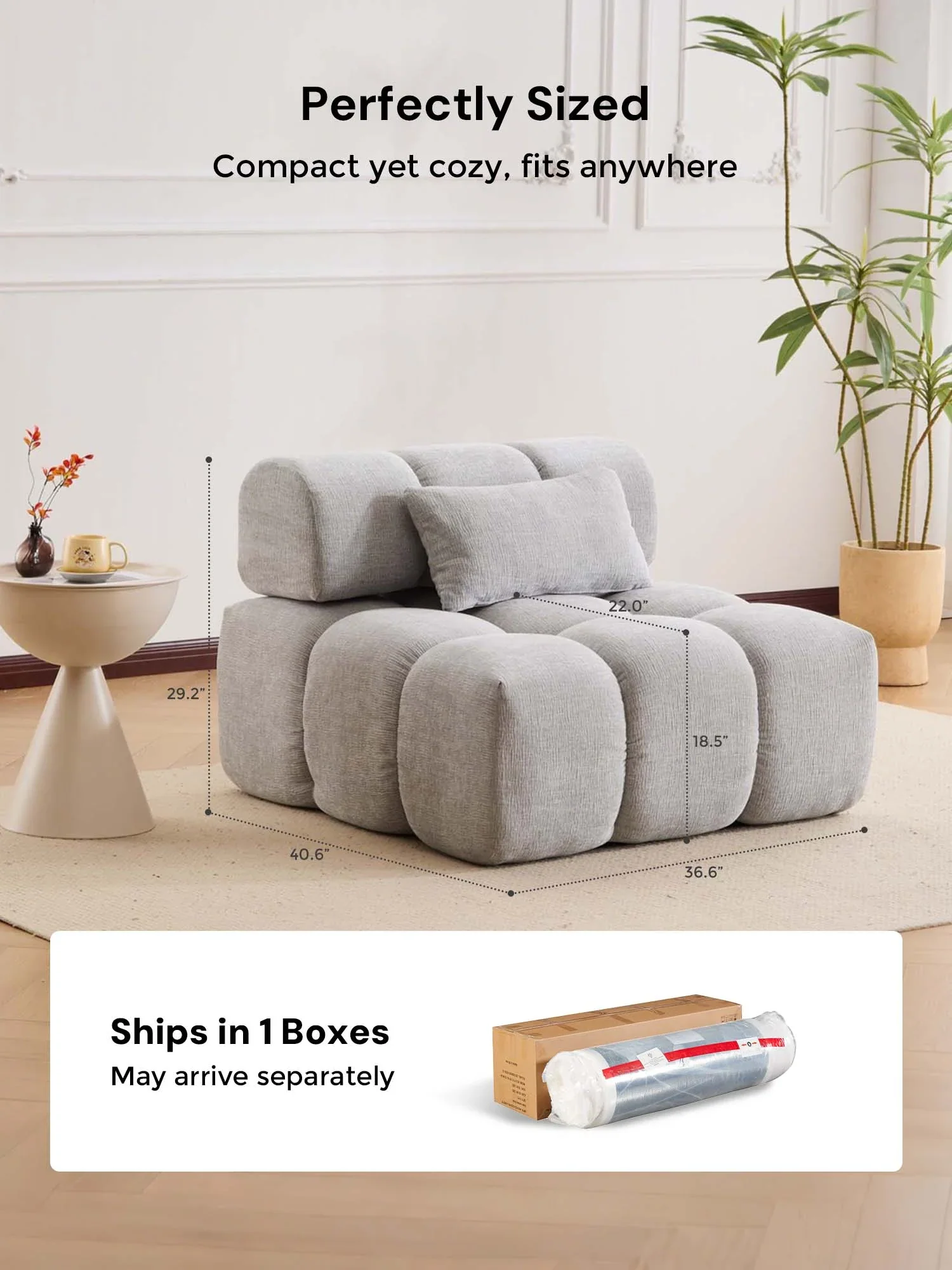 Dionysus Luxury Design Compressed Sectional Sofa - Image 29