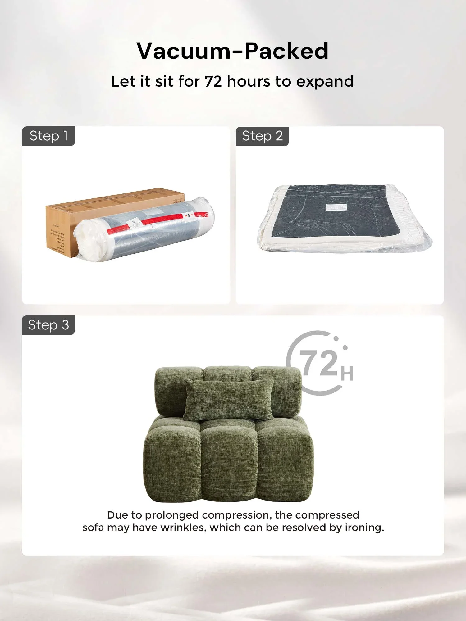 Dionysus Luxury Design Compressed Sectional Sofa - Image 37