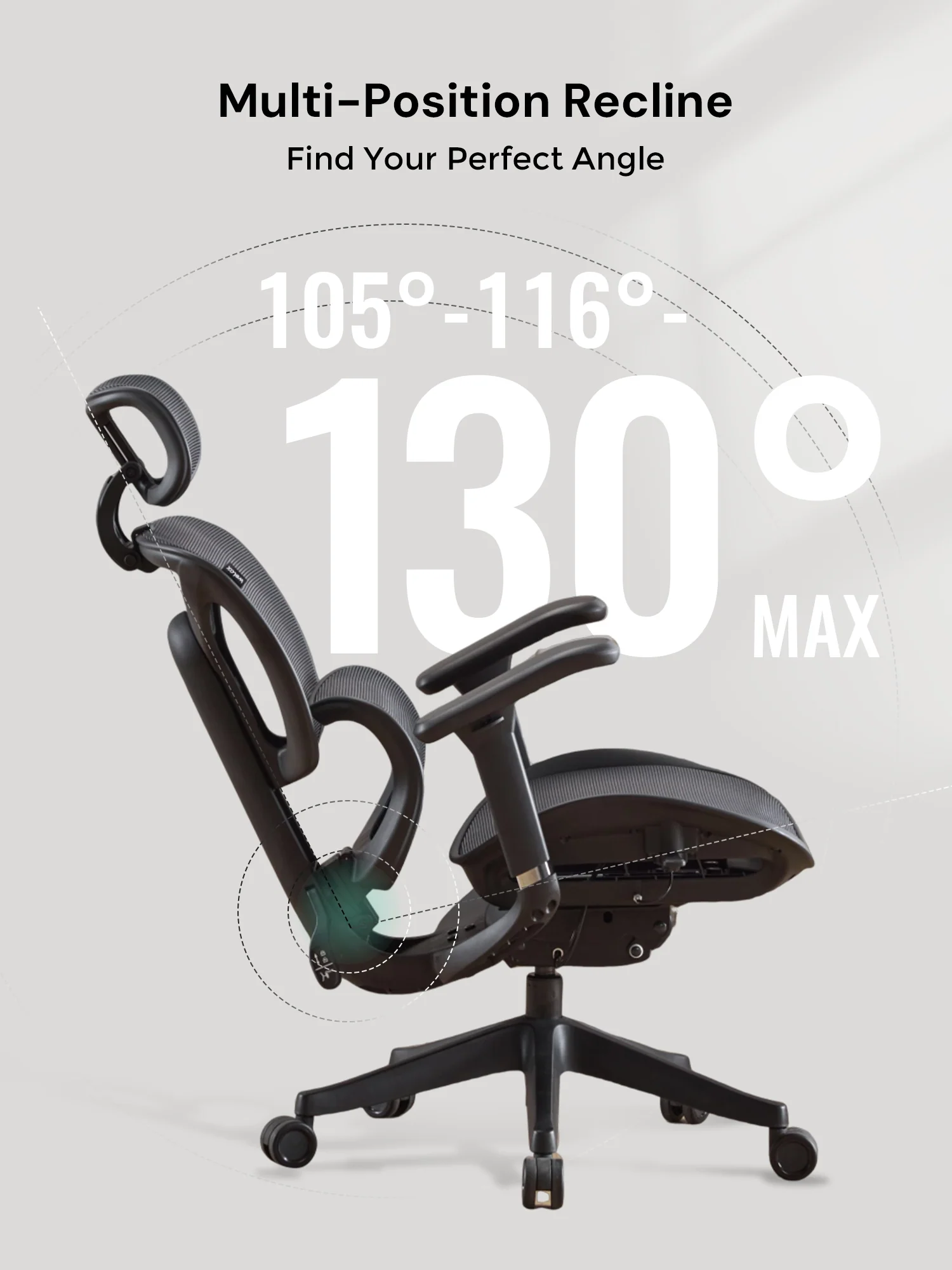 S9 Standard Ergonomic Office Chair with One-Touch Adjustment - Image 29