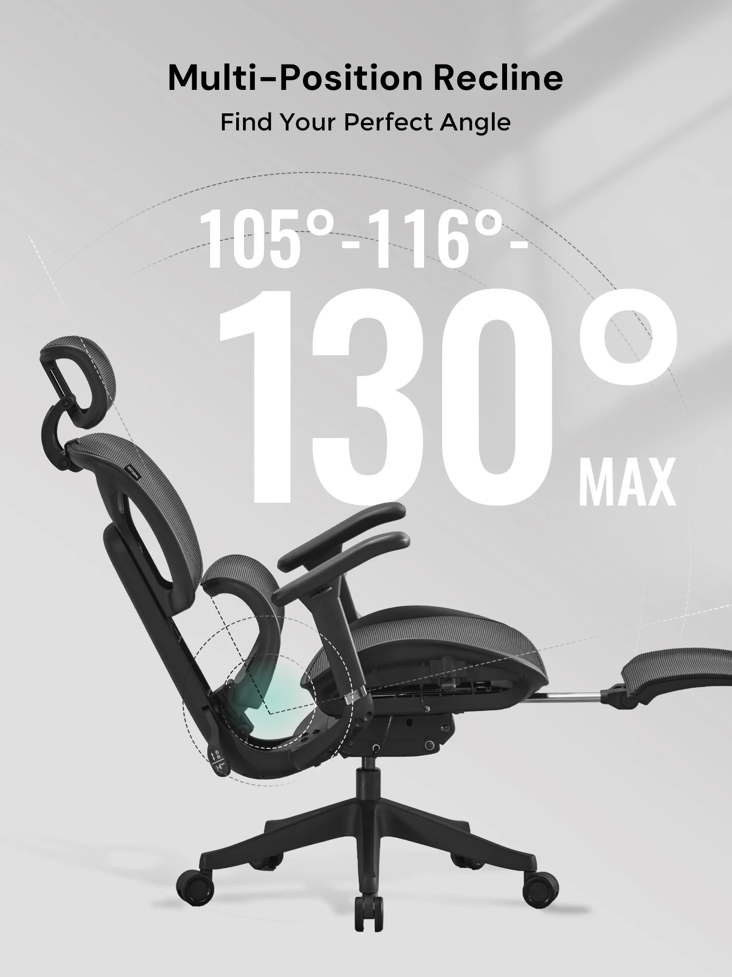 S9 Standard Ergonomic Office Chair with One-Touch Adjustment - Image 38