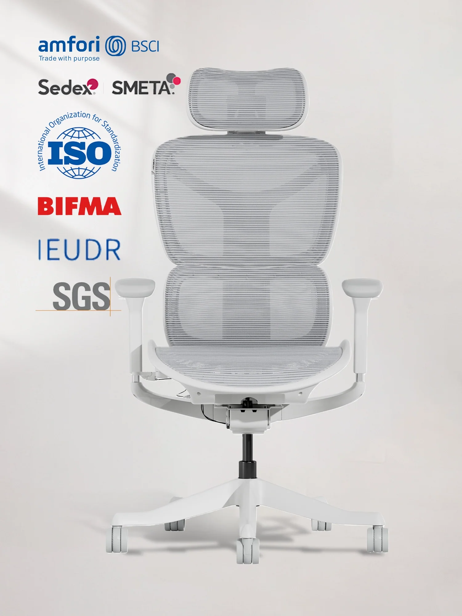 S9 Standard Ergonomic Office Chair with One-Touch Adjustment - Image 54