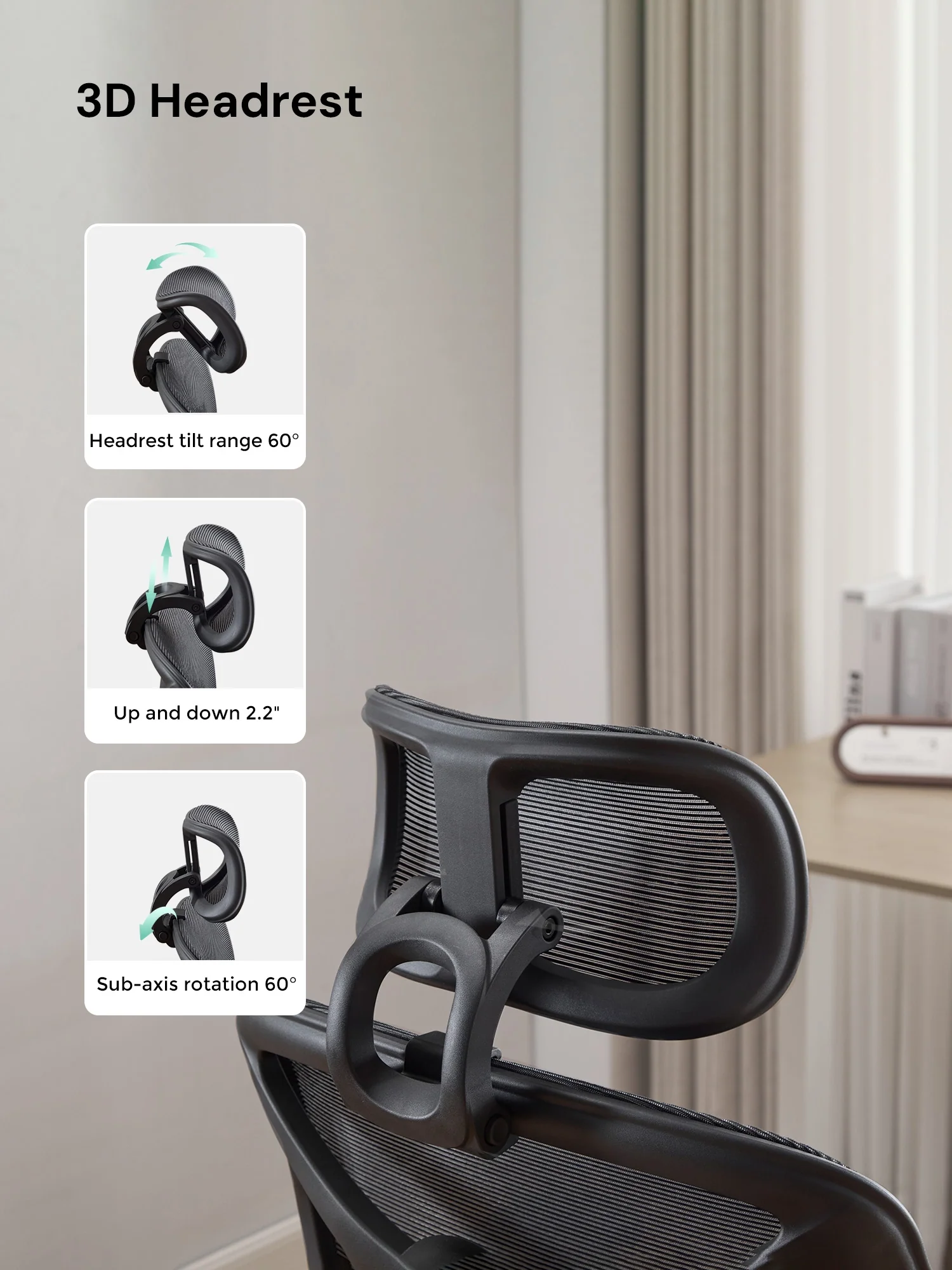 S9 Standard Ergonomic Office Chair with One-Touch Adjustment - Image 69