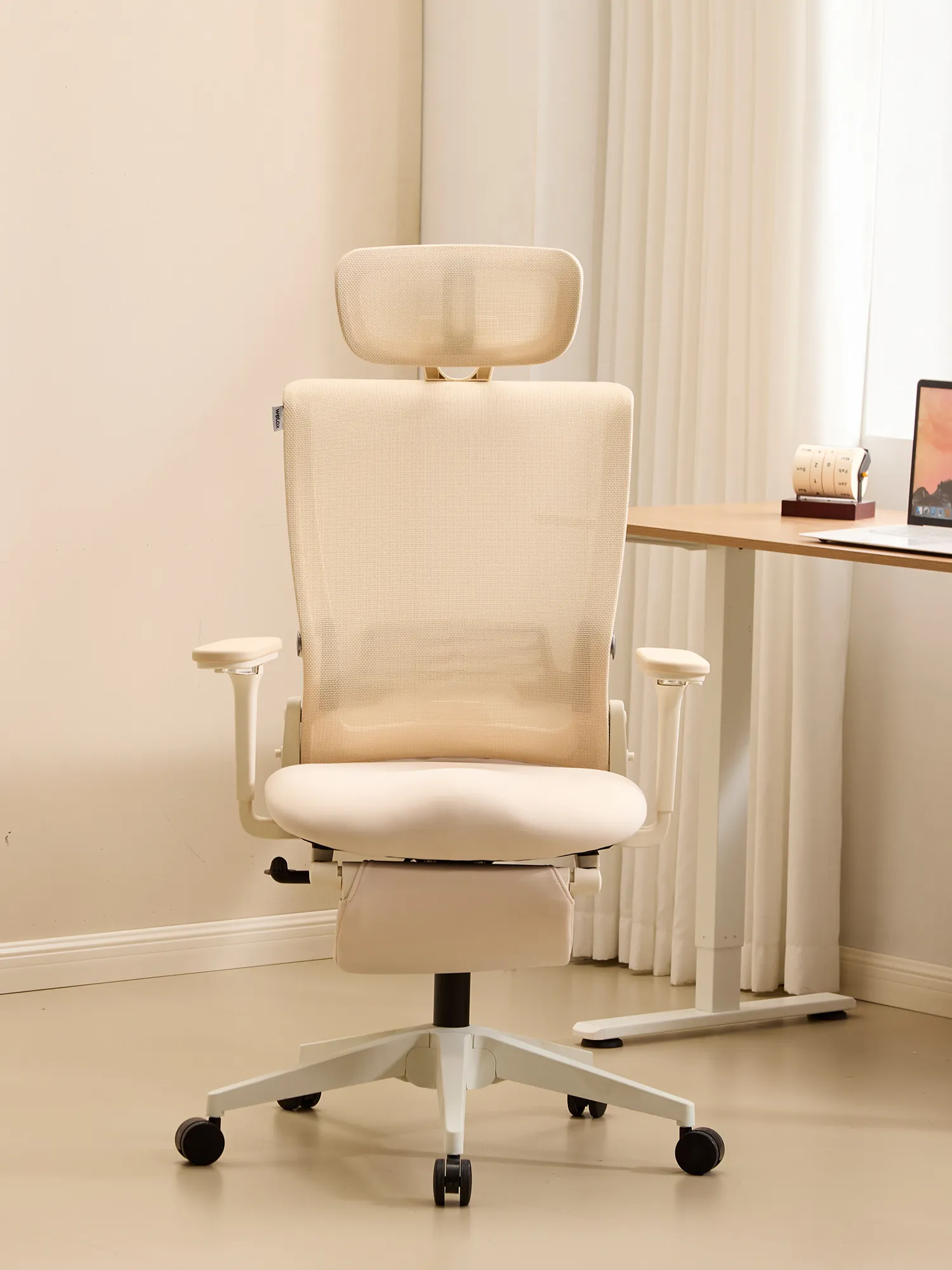 S4 Ergonomic Desk Chair with Foldable Backrest - Image 11