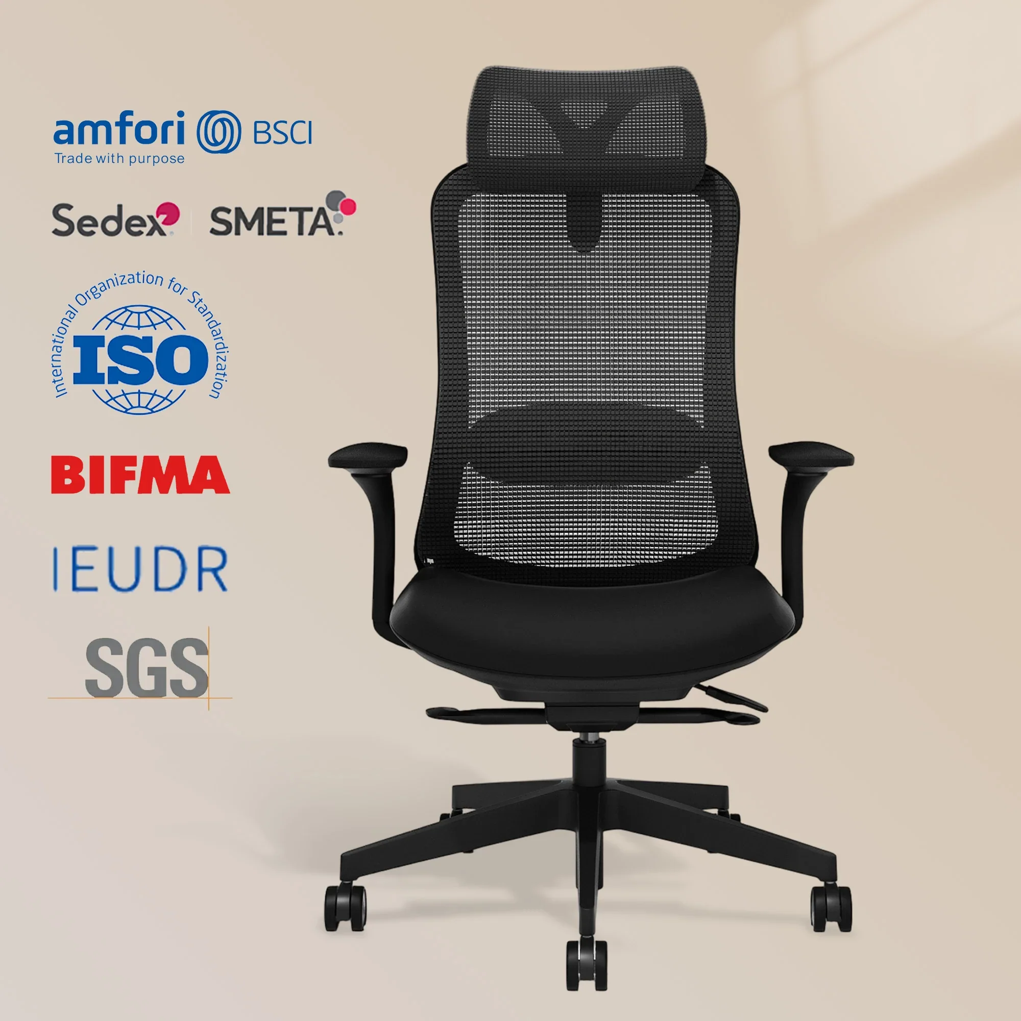 S5 Office Chair with Smooth Arch Design Style - Image 11