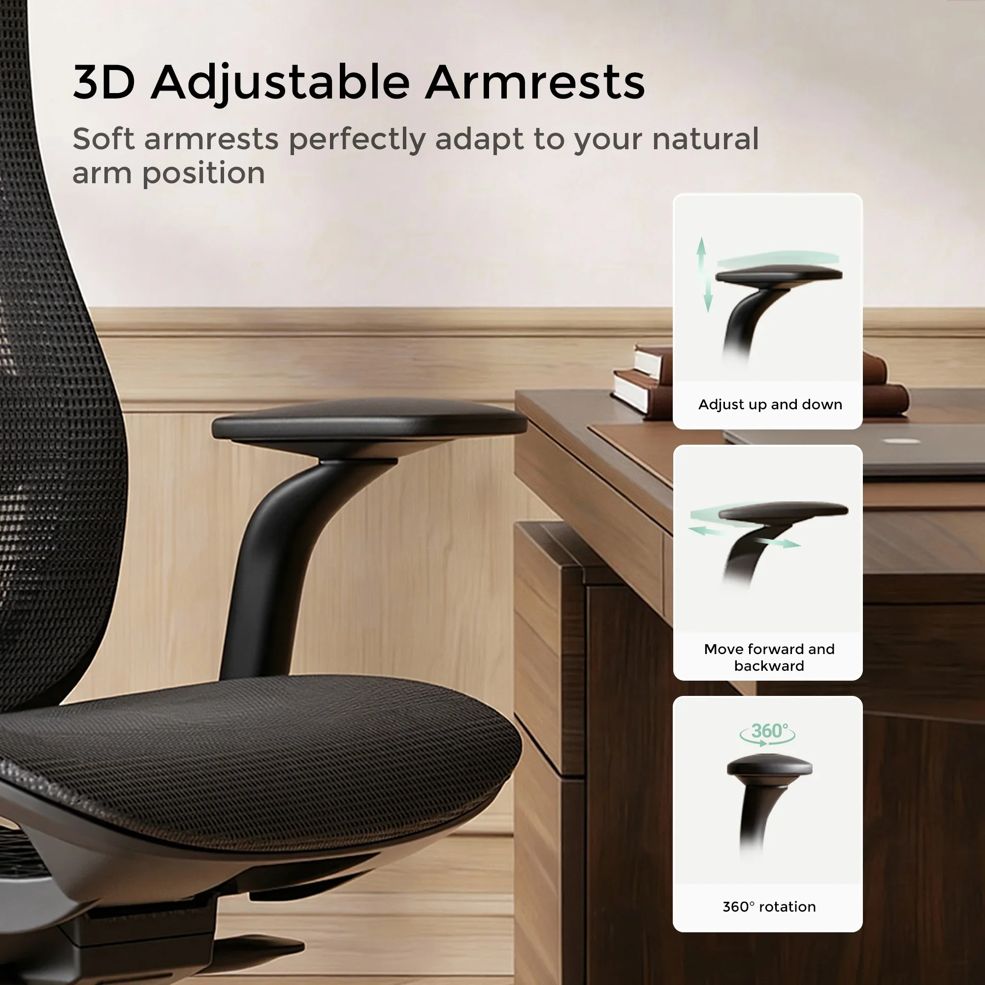 S5 Office Chair with Smooth Arch Design Style - Image 14