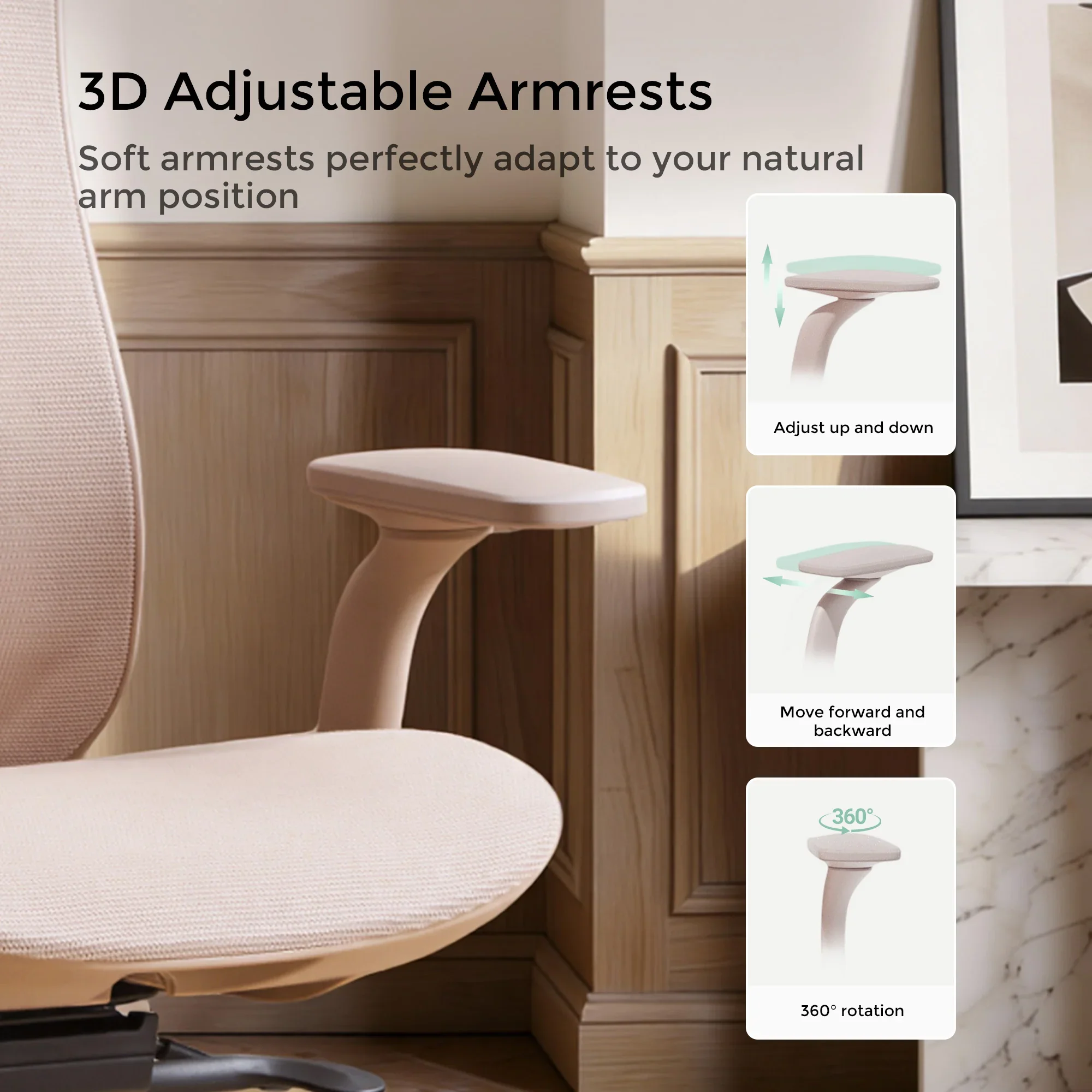 S5 Office Chair with Smooth Arch Design Style - Image 21