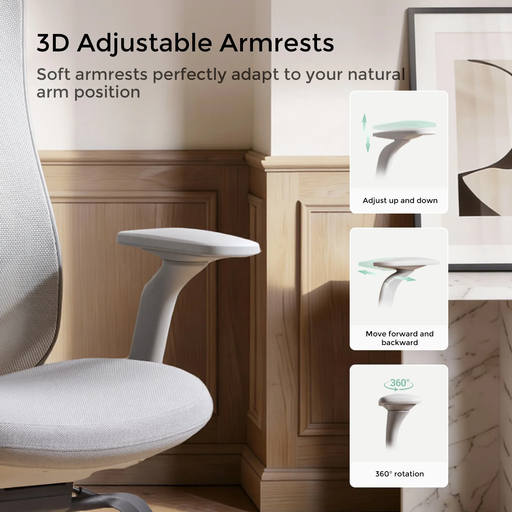 S5 Office Chair with Smooth Arch Design Style - Image 42