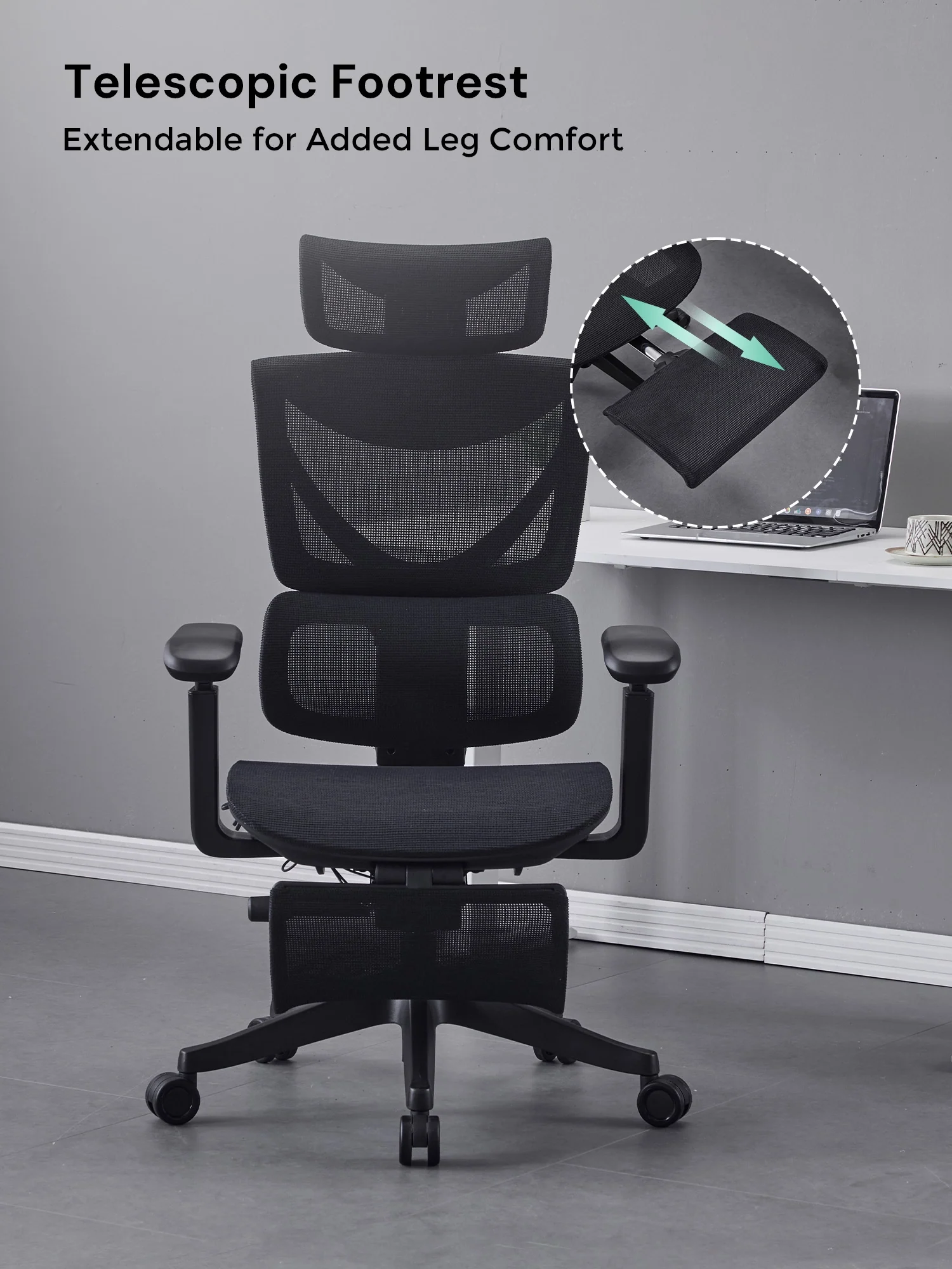 S7 Ergonomic Office Chair with Three-Button Adjustment - Image 31
