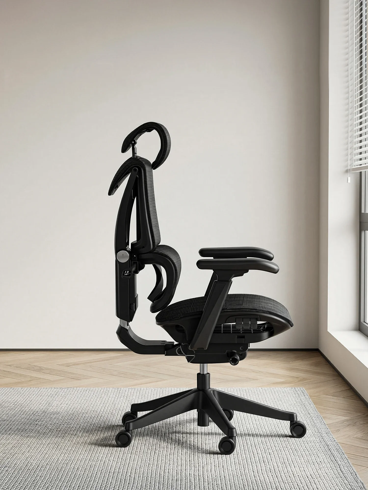 S7 Ergonomic Office Chair with Three-Button Adjustment - Image 61