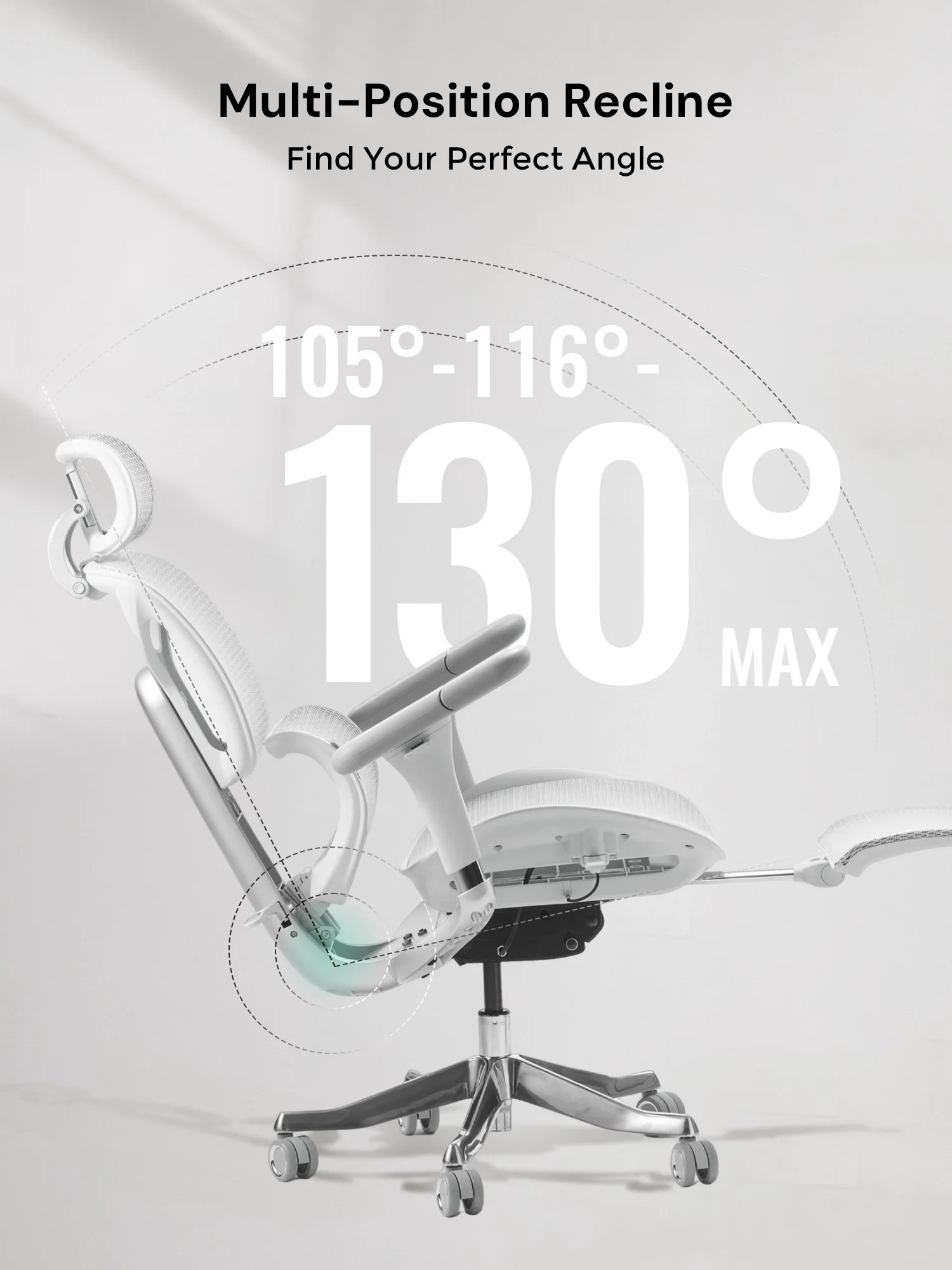 S9 Pro Ergonomic Office Chair with One-Touch Adjustment - Image 31