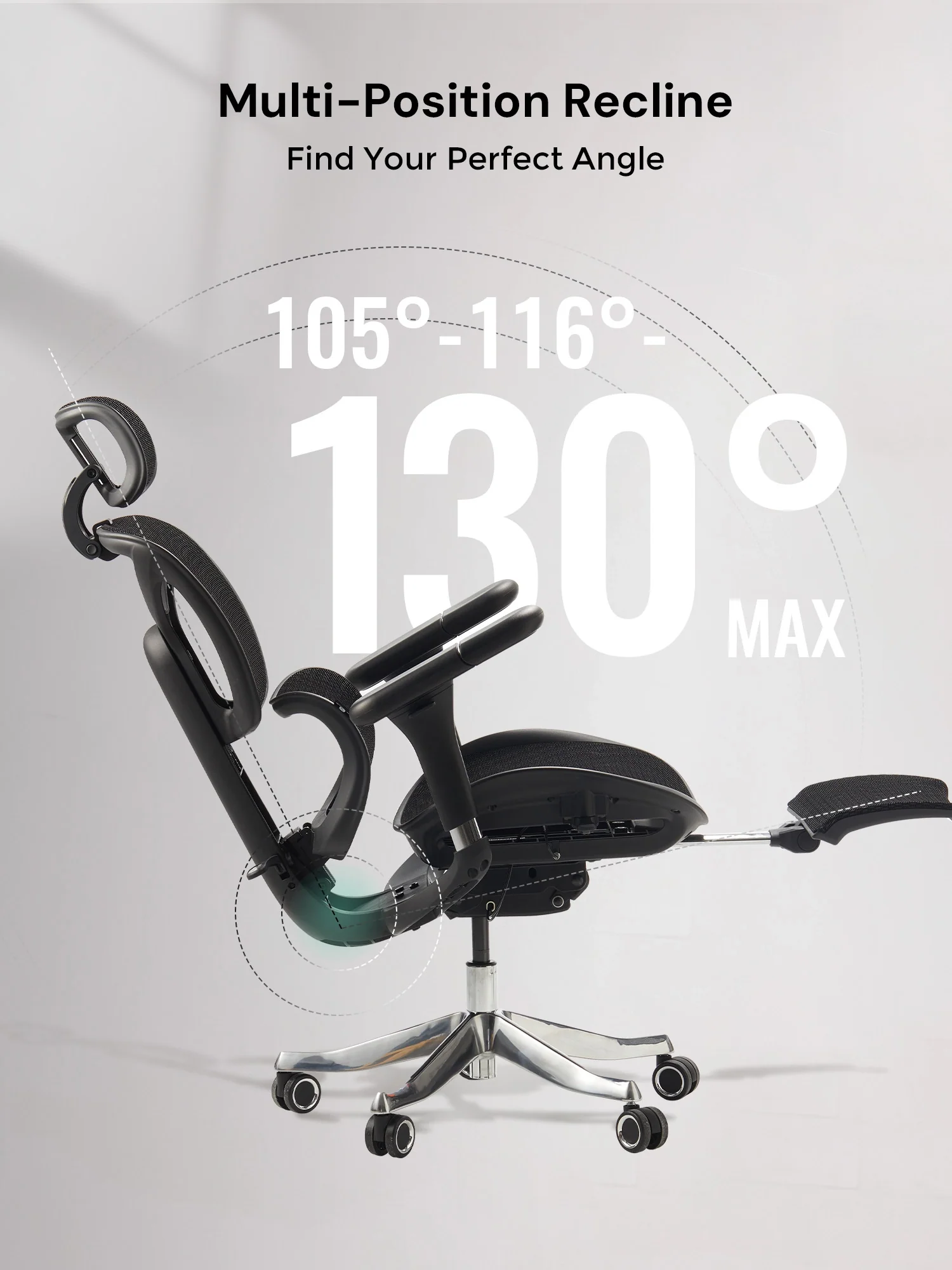 S9 Pro Ergonomic Office Chair with One-Touch Adjustment - Image 7