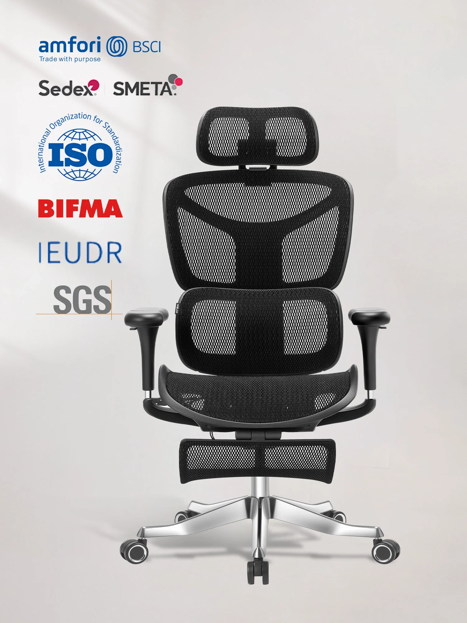S9 Pro Ergonomic Office Chair with One-Touch Adjustment - Image 9