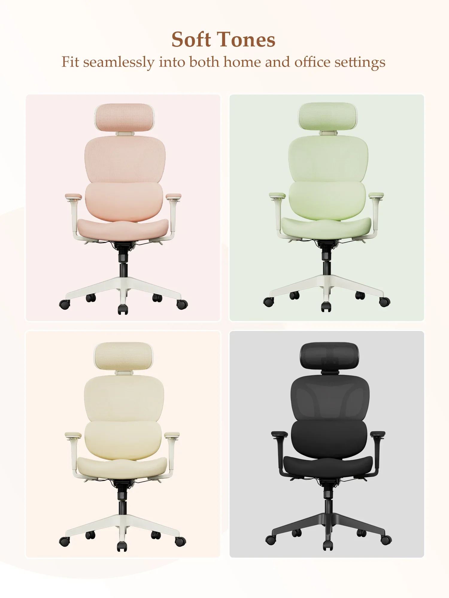 S3 Pro Office Chair with Colorful Lifestyle Design - Image 15