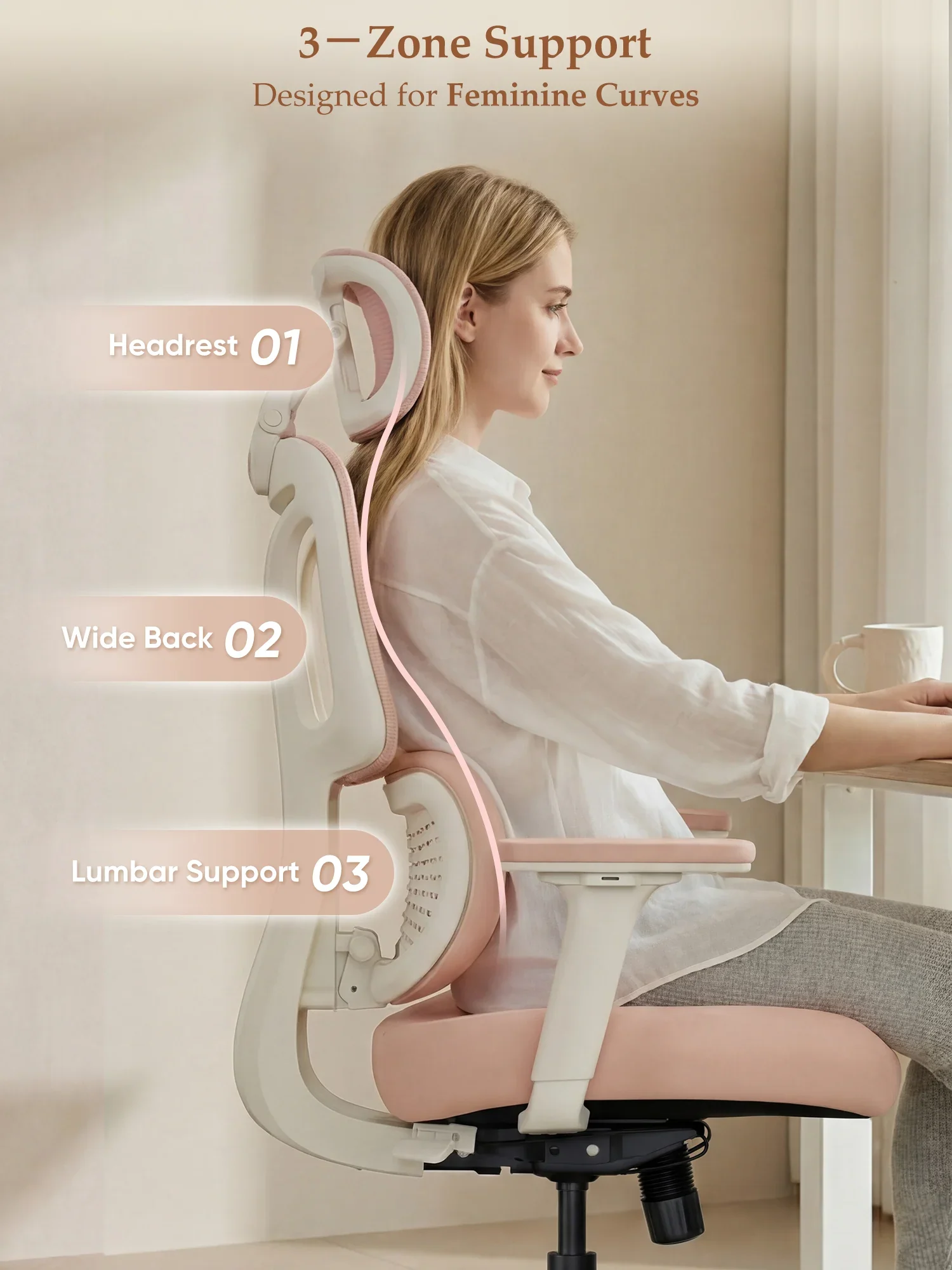 S3 Pro Office Chair with Colorful Lifestyle Design - Image 29