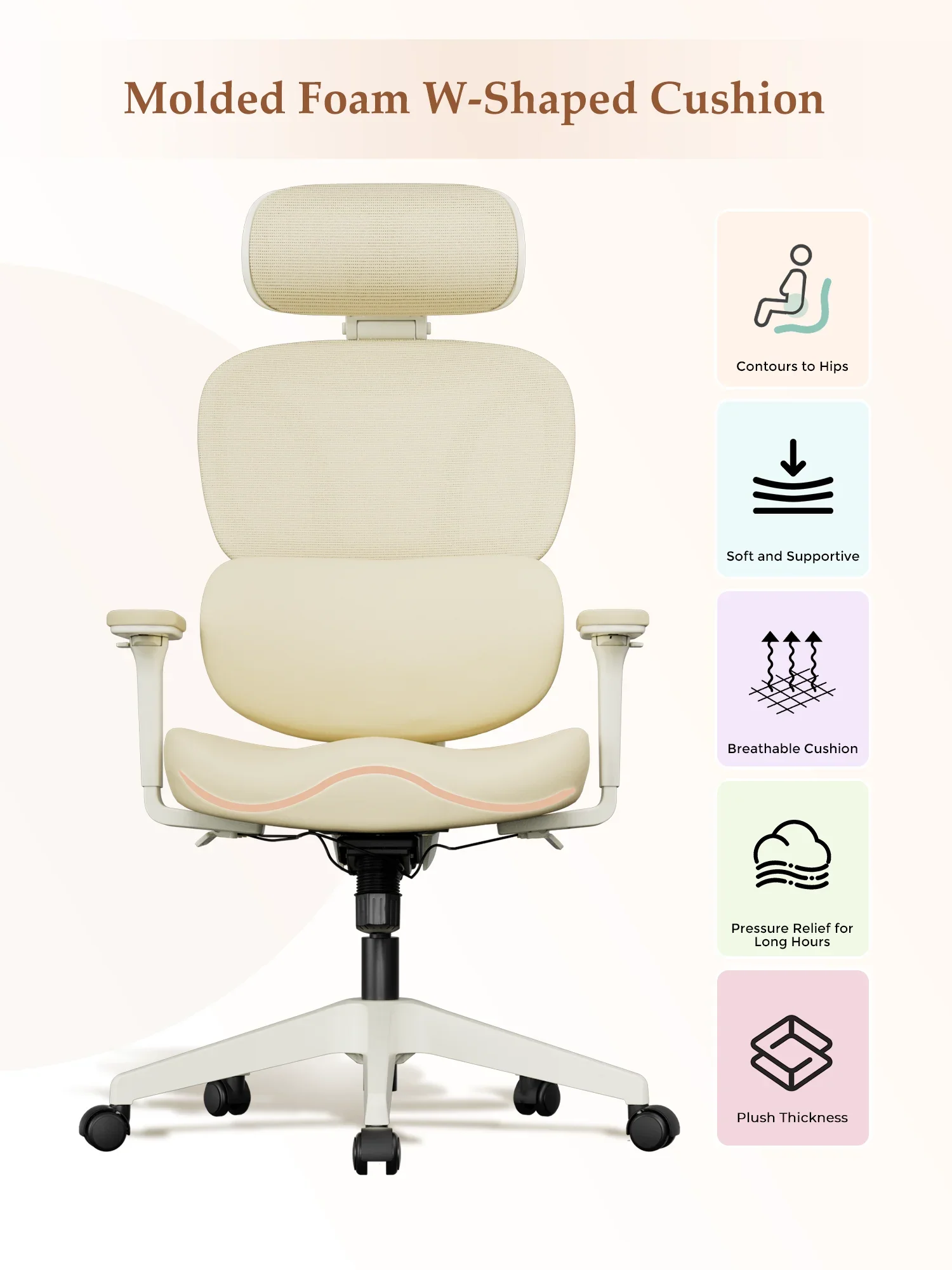 S3 Pro Office Chair with Colorful Lifestyle Design - Image 4