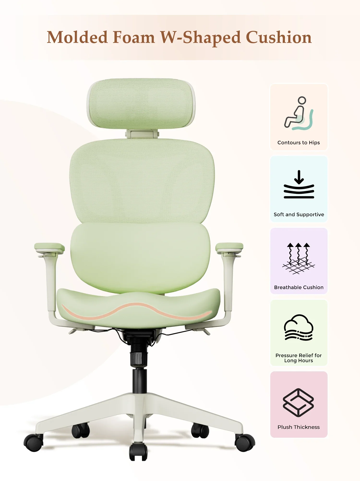 S3 Pro Office Chair with Colorful Lifestyle Design - Image 71