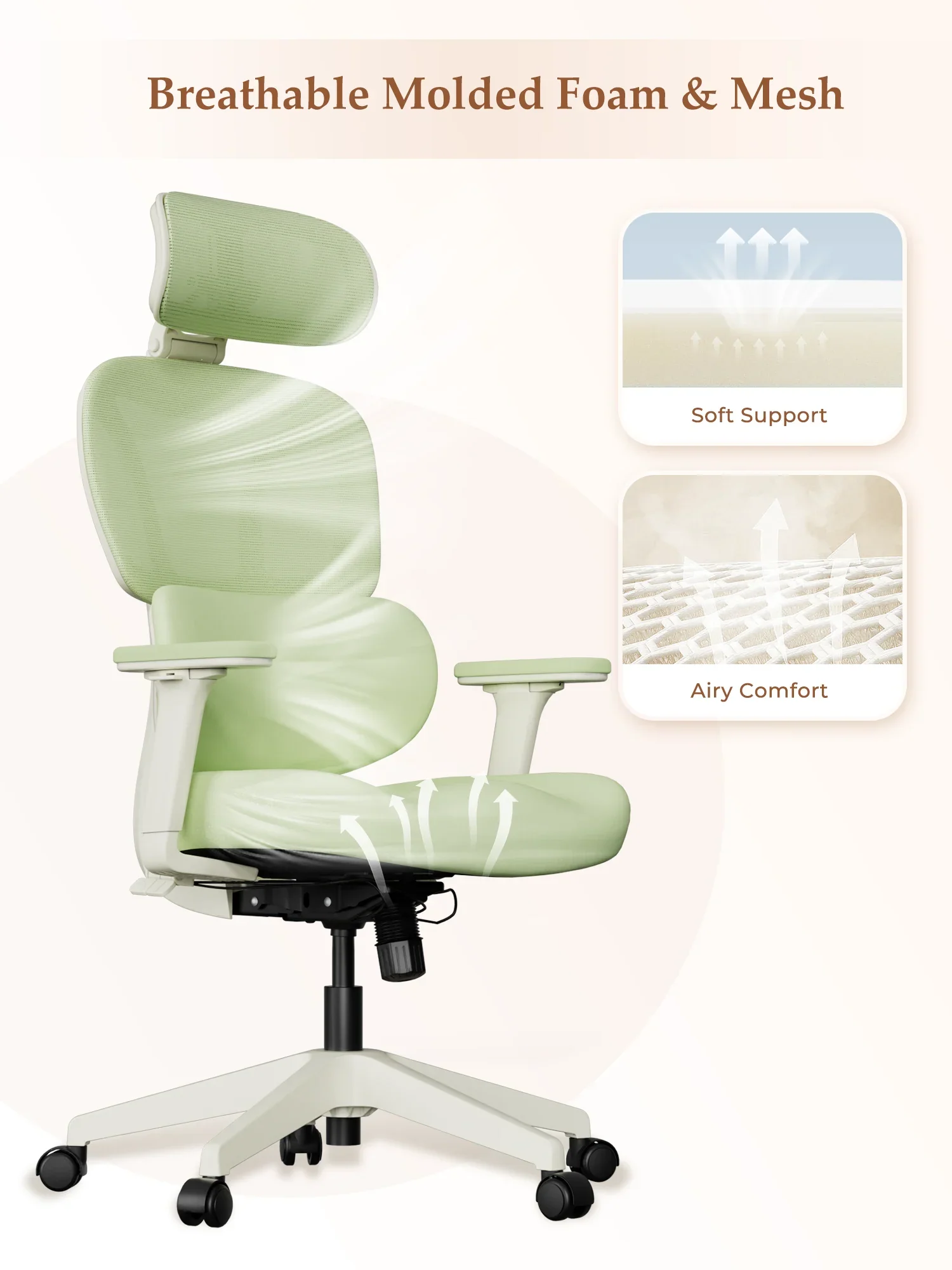 S3 Pro Office Chair with Colorful Lifestyle Design - Image 74