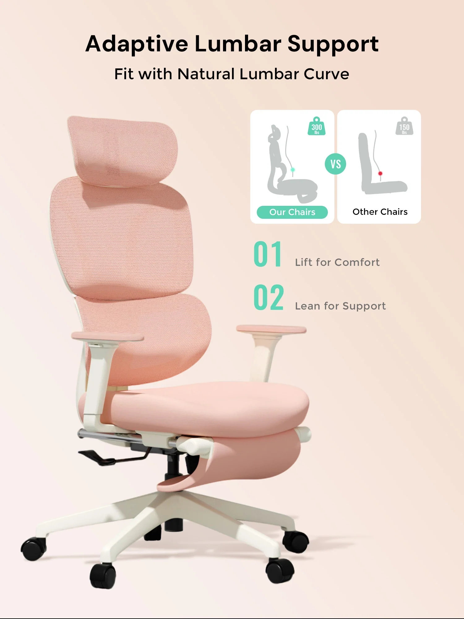 S3 Office Chair with Colorful Lifestyle Design - Image 107