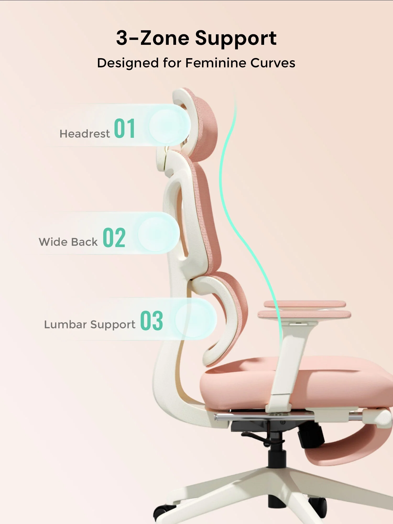 S3 Office Chair with Colorful Lifestyle Design - Image 112