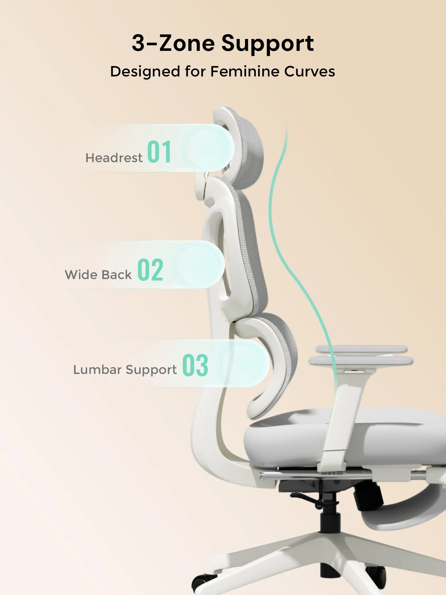 S3 Office Chair with Colorful Lifestyle Design - Image 115