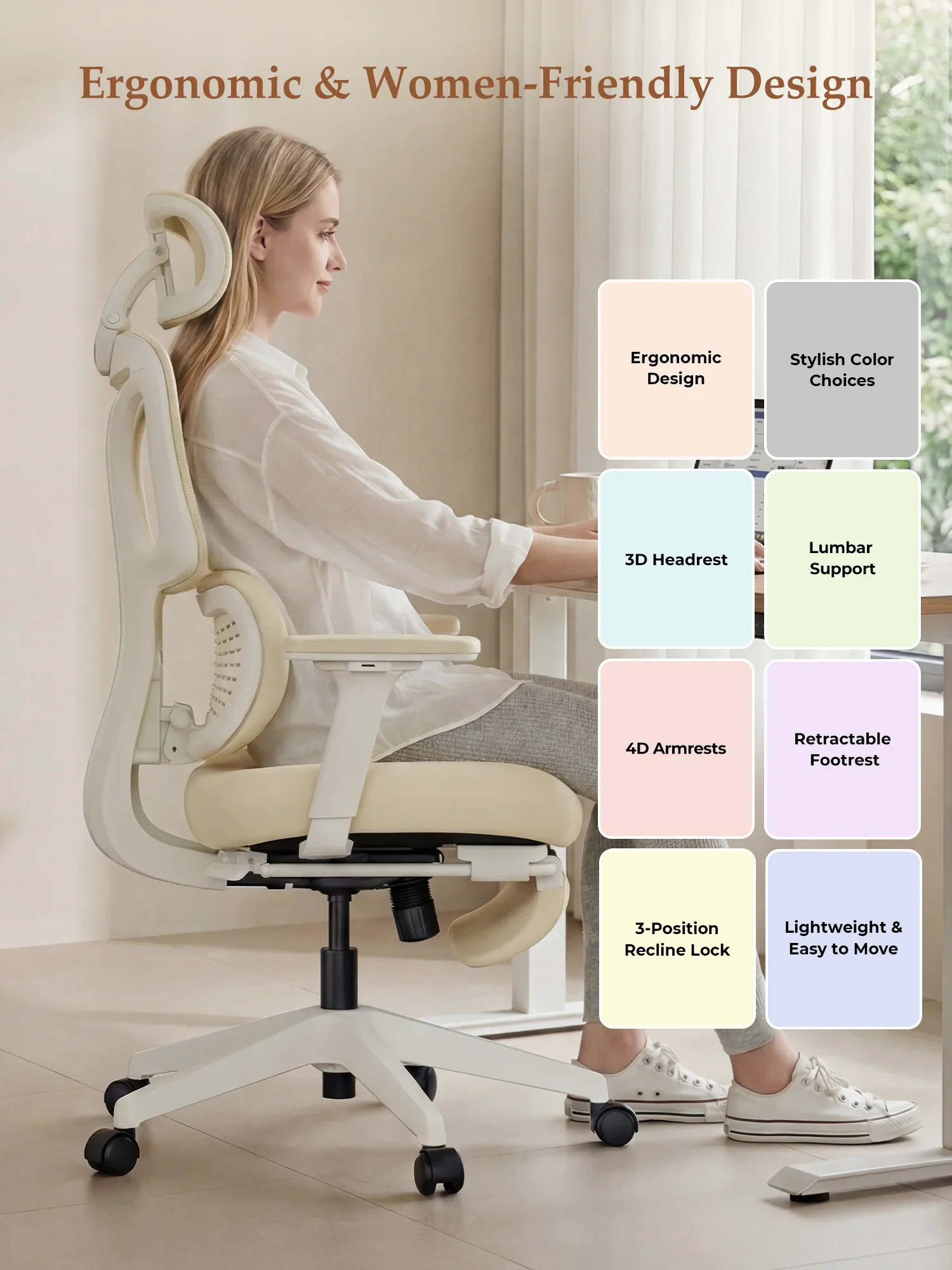 S3 Office Chair with Colorful Lifestyle Design - Image 162
