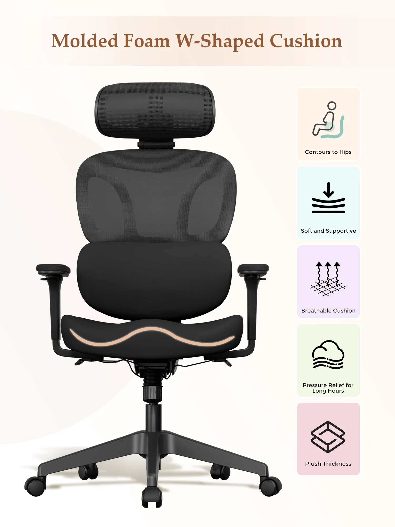 S3 Office Chair with Colorful Lifestyle Design - Image 173
