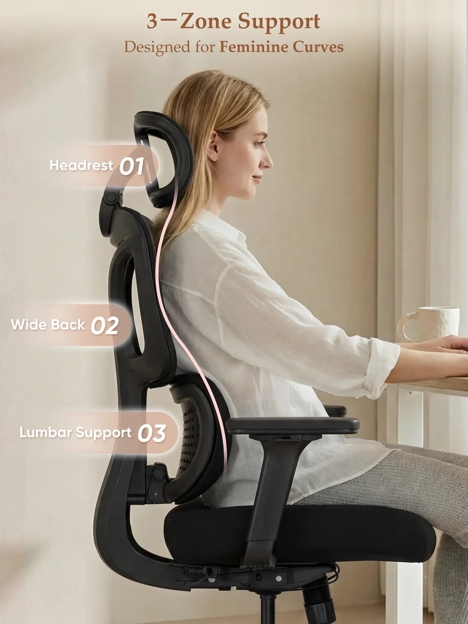 S3 Office Chair with Colorful Lifestyle Design - Image 175