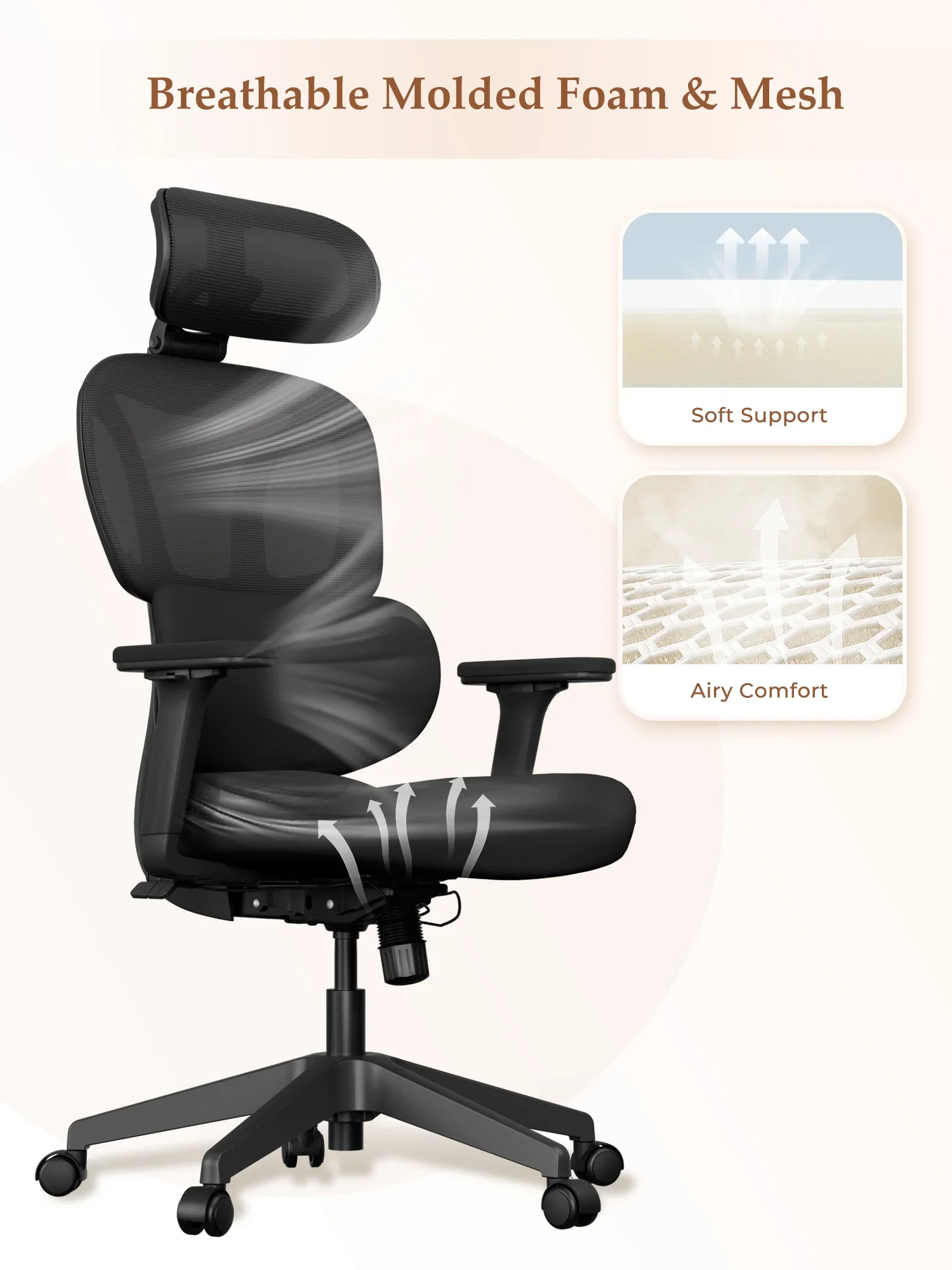S3 Office Chair with Colorful Lifestyle Design - Image 176