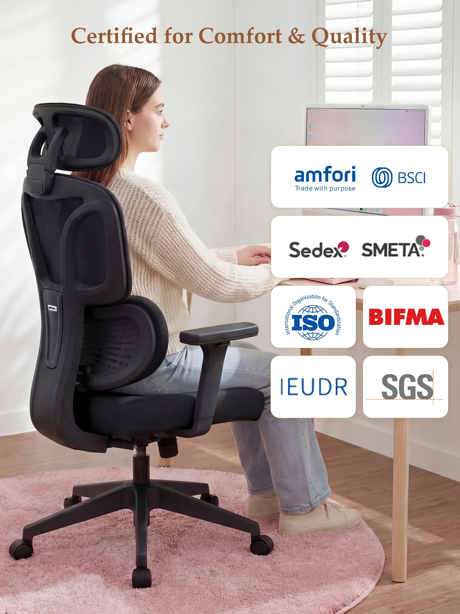 S3 Office Chair with Colorful Lifestyle Design - Image 179
